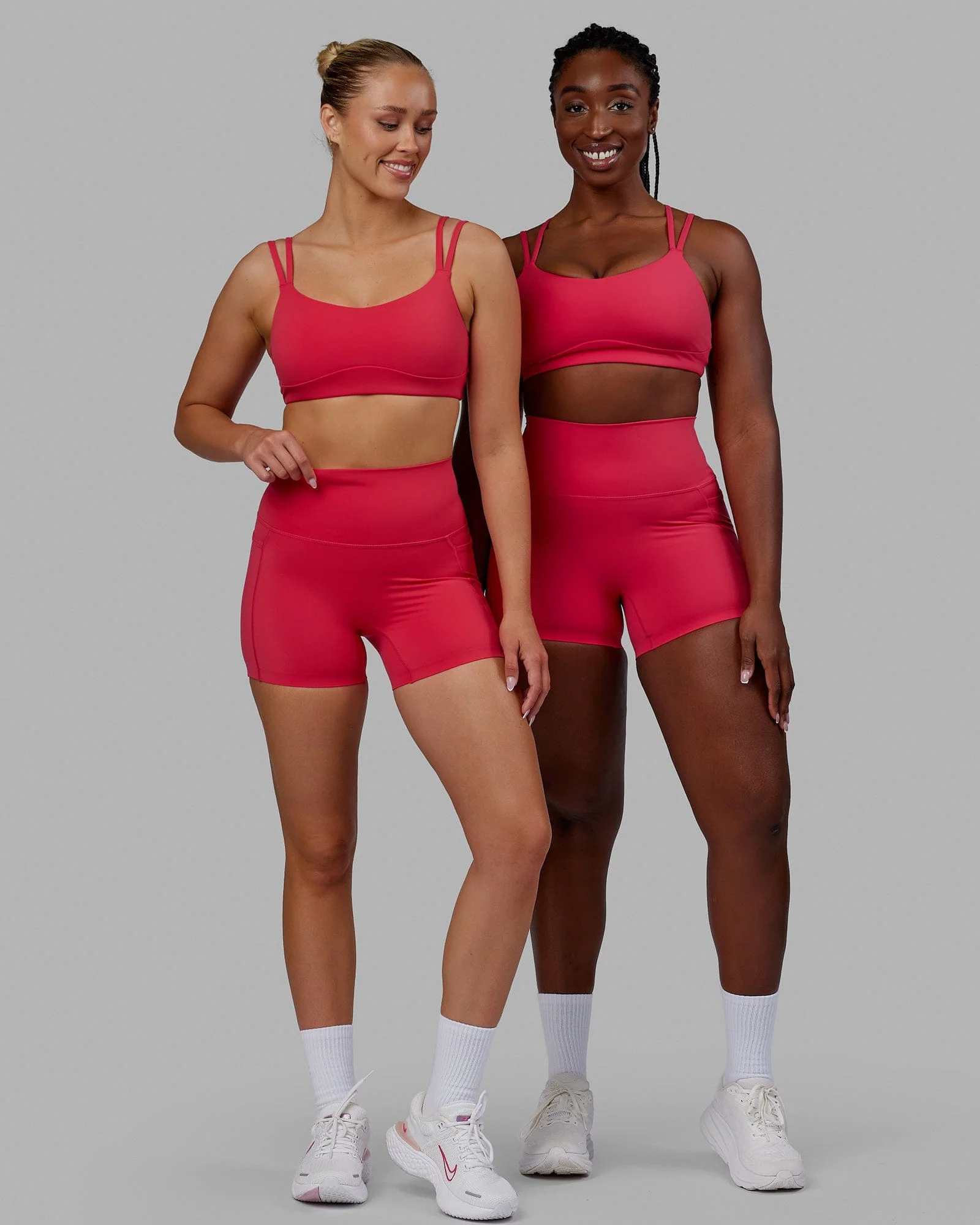 Elixir Ultra High-Rise 4" Short Pockets - Raspberry - Image 7
