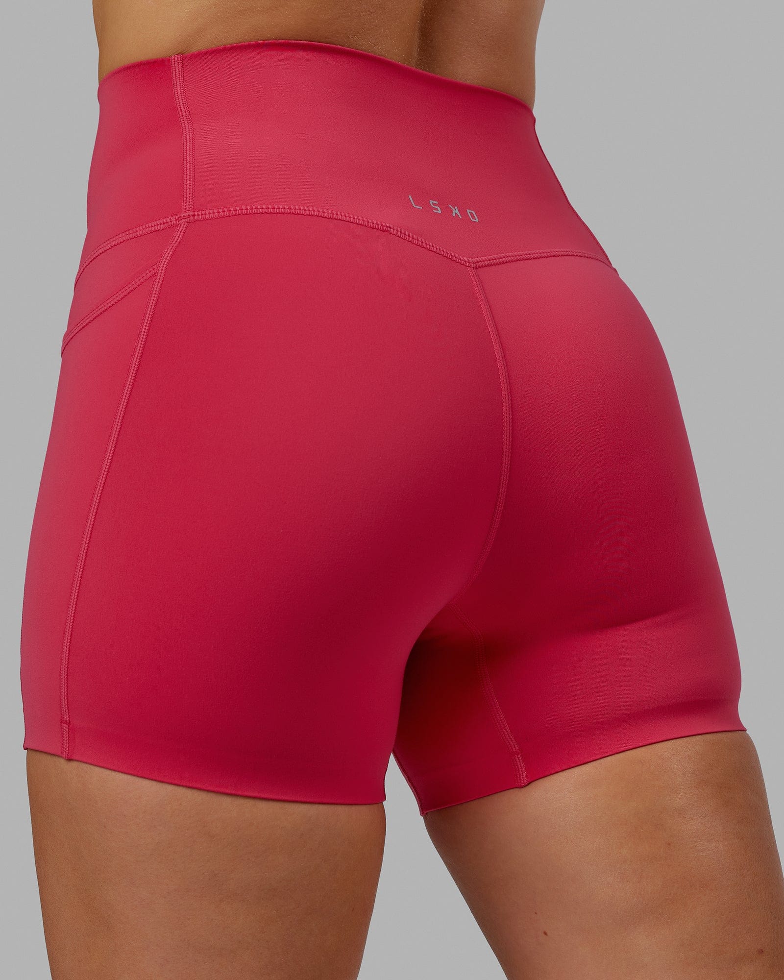 Elixir Ultra High-Rise 4" Short Pockets - Raspberry - Image 9