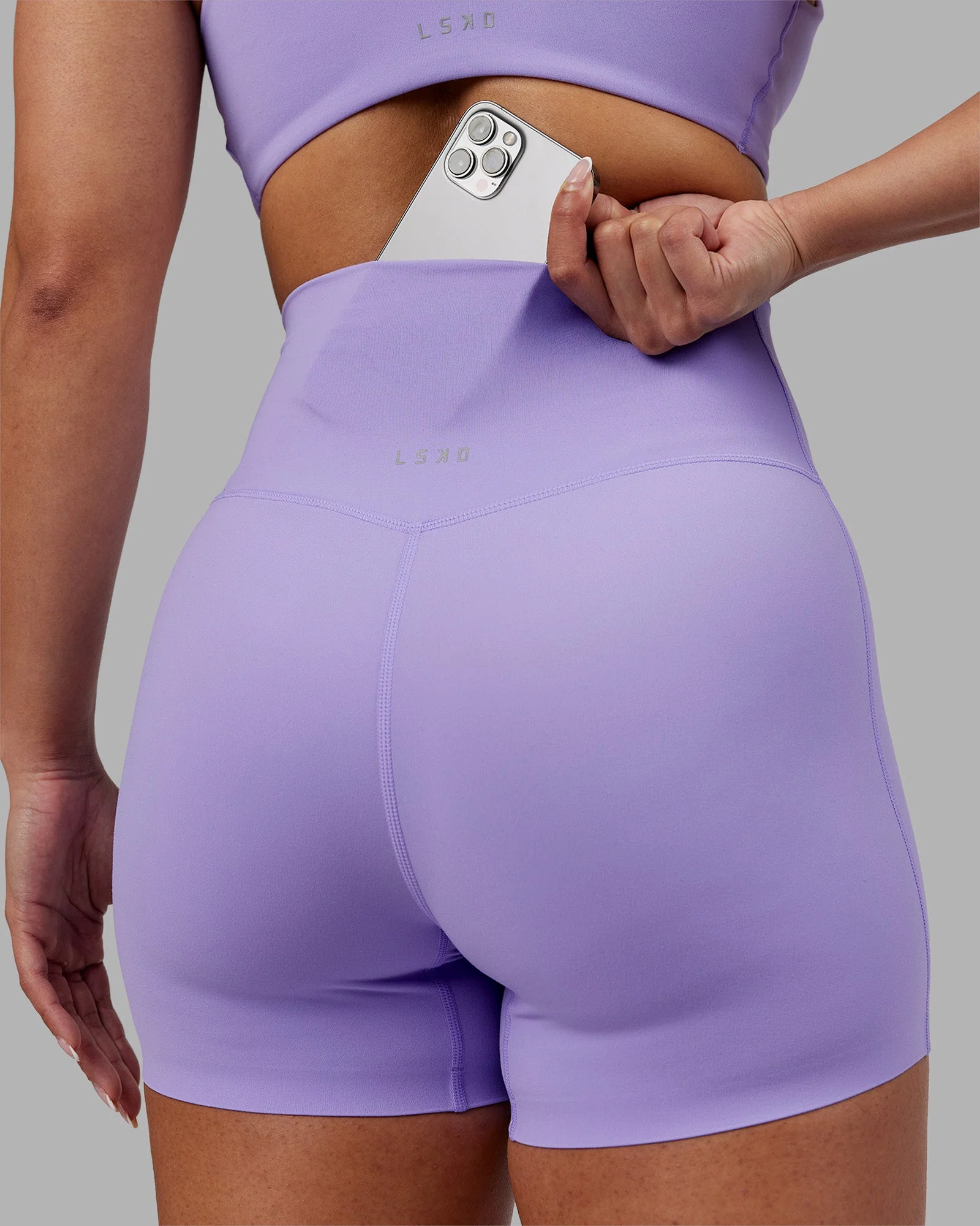 Elixir Ultra High-Rise 4" Short - Violet Ray - Image 7