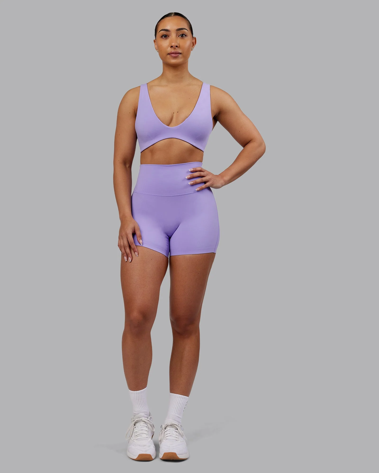 Elixir Ultra High-Rise 4" Short - Violet Ray - Image 8