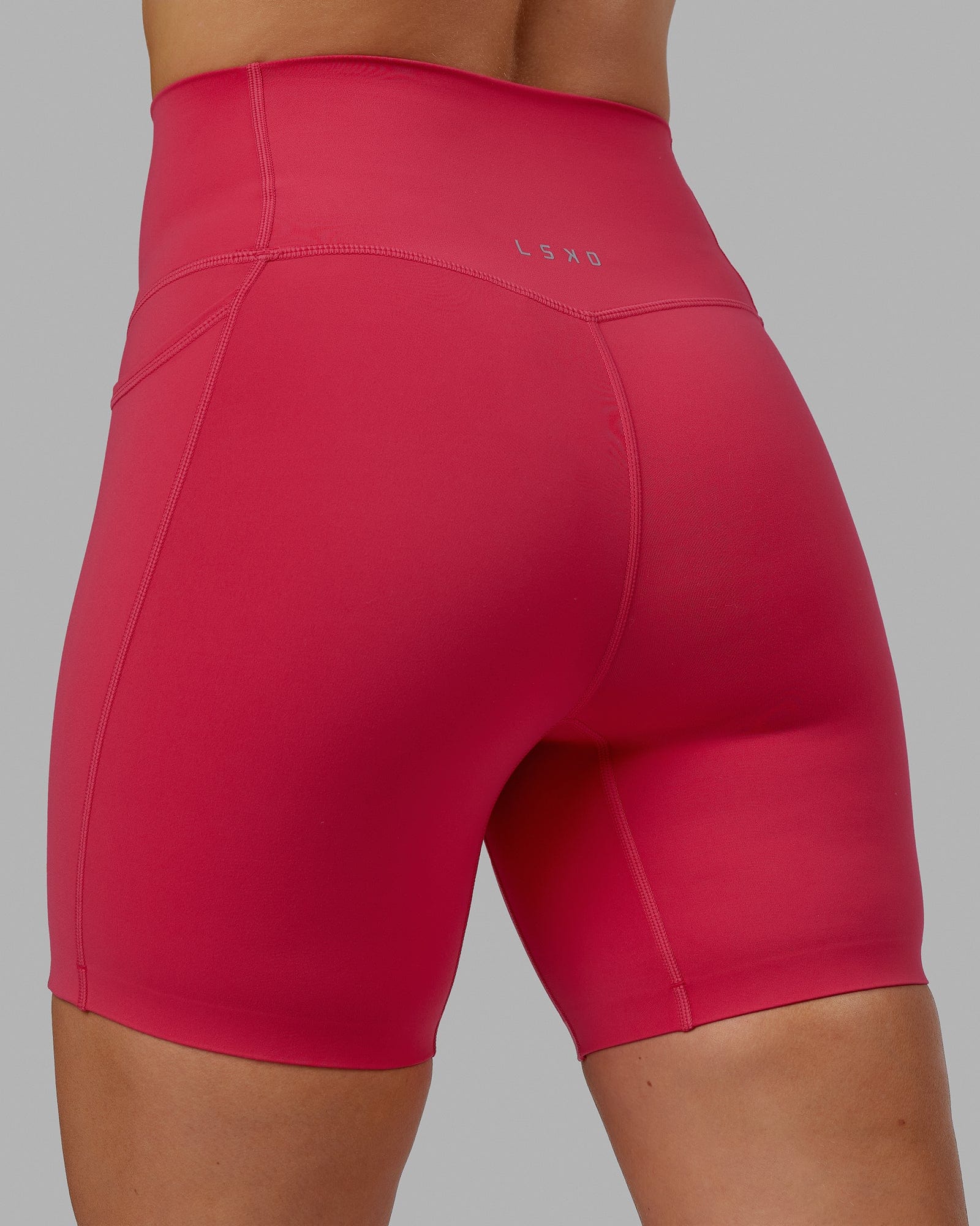 Elixir Ultra High-Rise 6" Short Pockets - Raspberry - Image 12