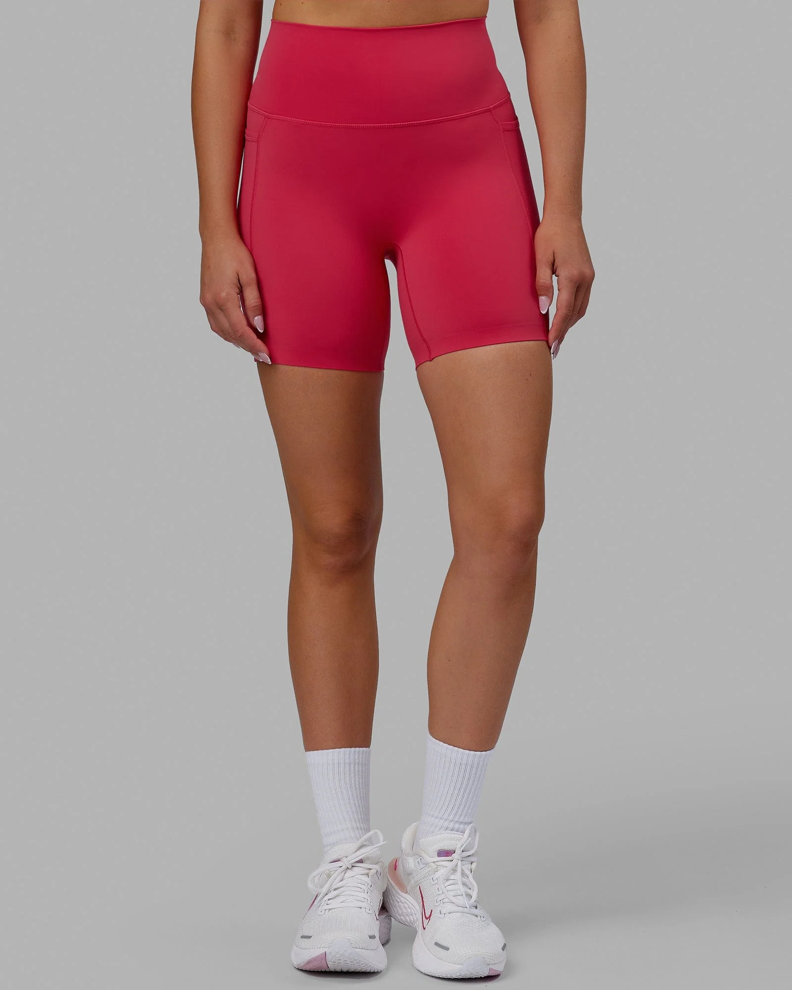 Elixir Ultra High-Rise 6" Short Pockets - Raspberry - Image 2