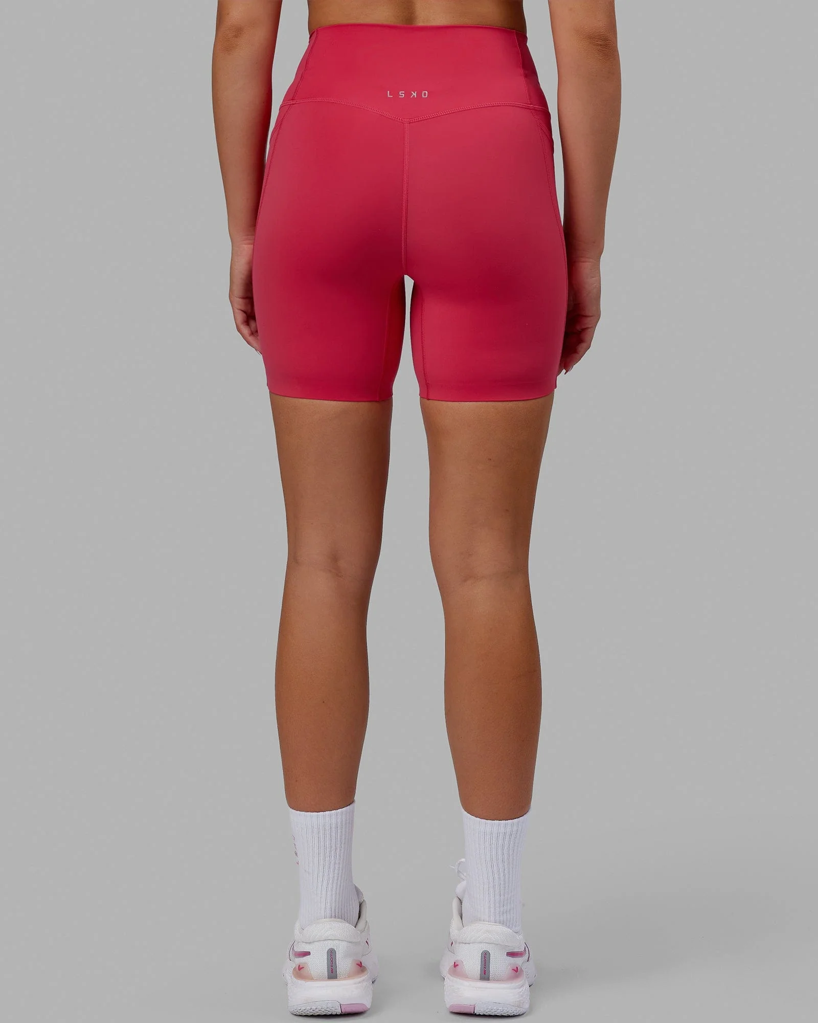 Elixir Ultra High-Rise 6" Short Pockets - Raspberry - Image 4