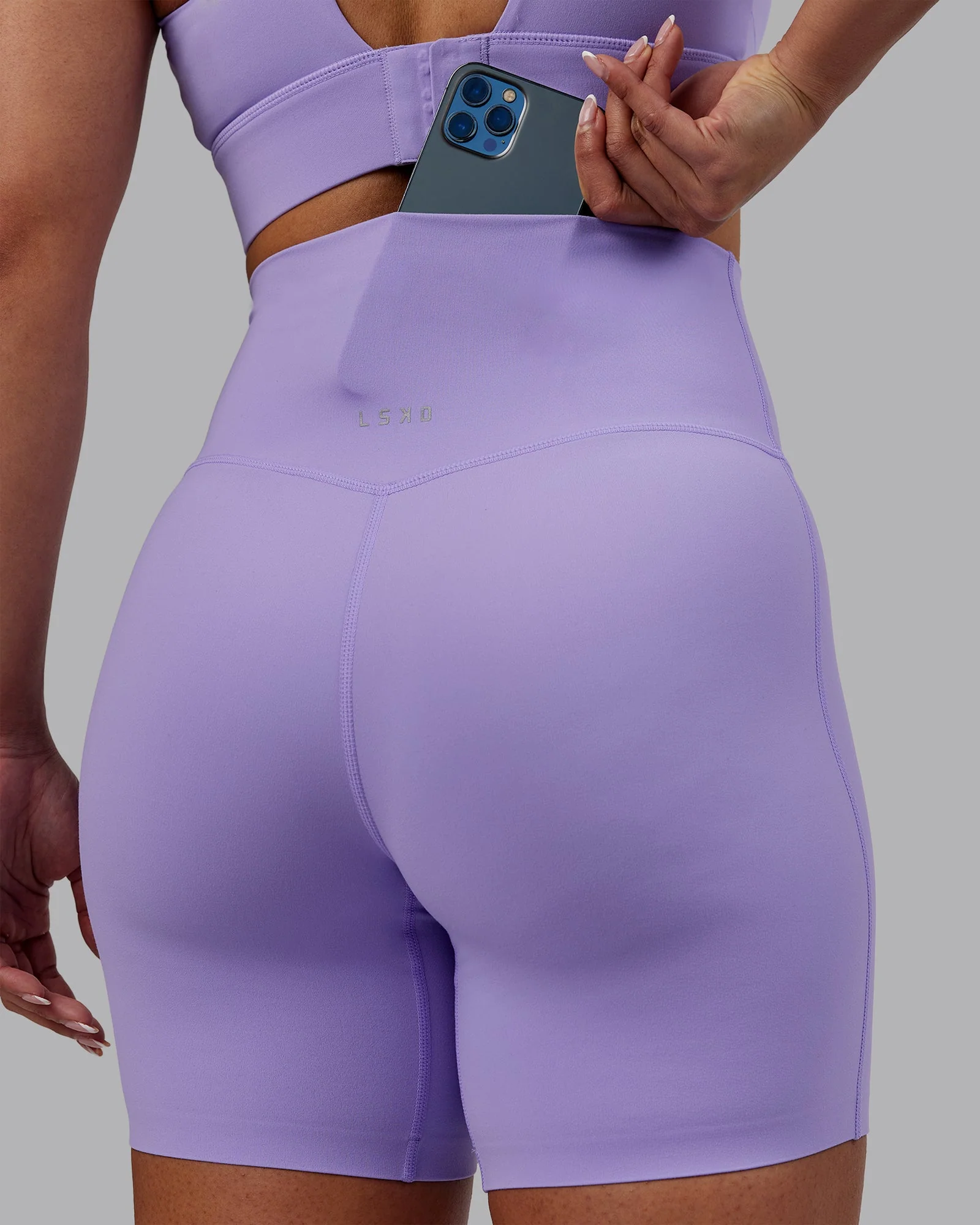 Elixir Ultra High-Rise 6" Short - Violet Ray - Image 4