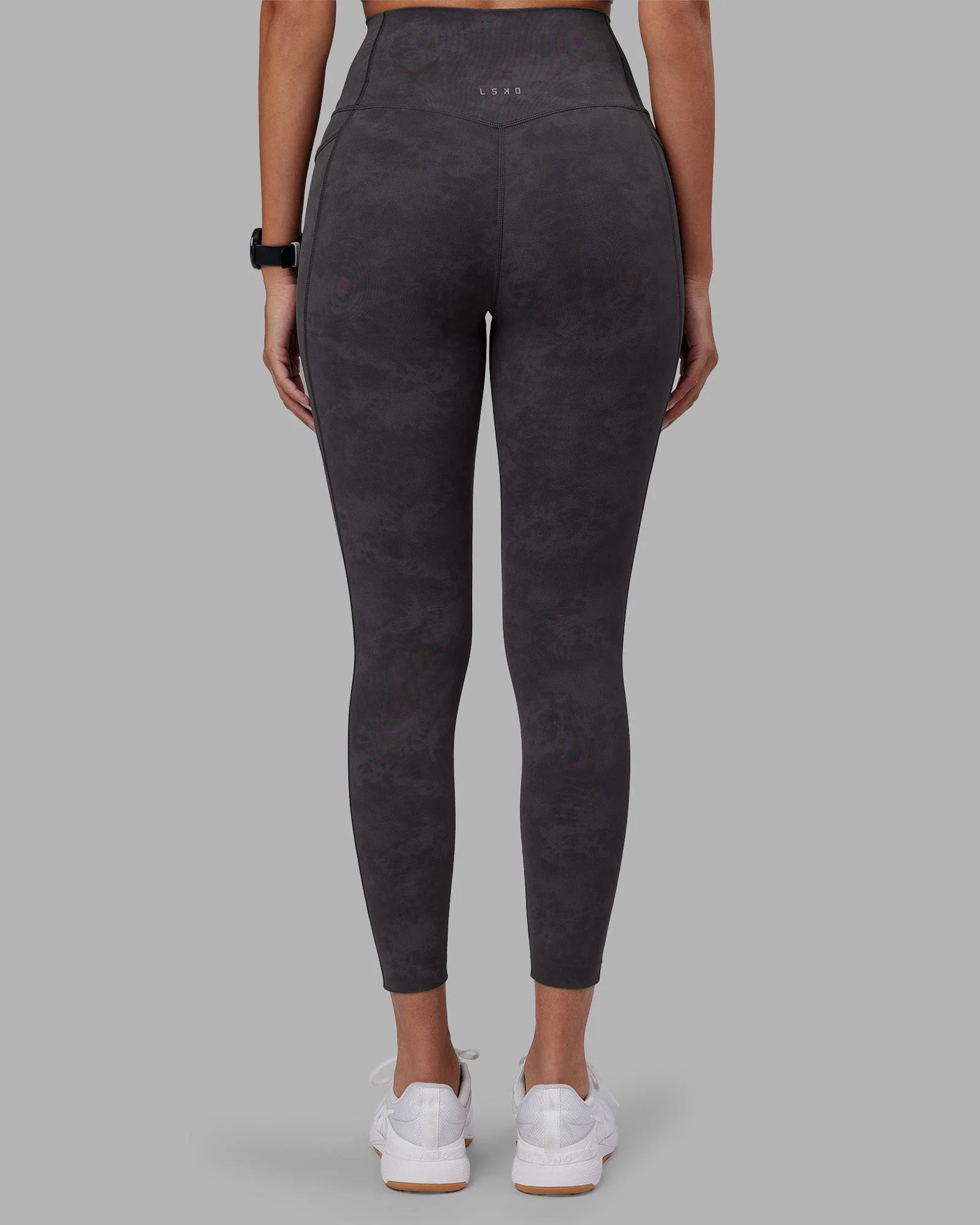 Elixir Ultra High-Rise 7/8 Legging Pockets - Dark Storm Wash - Image 5