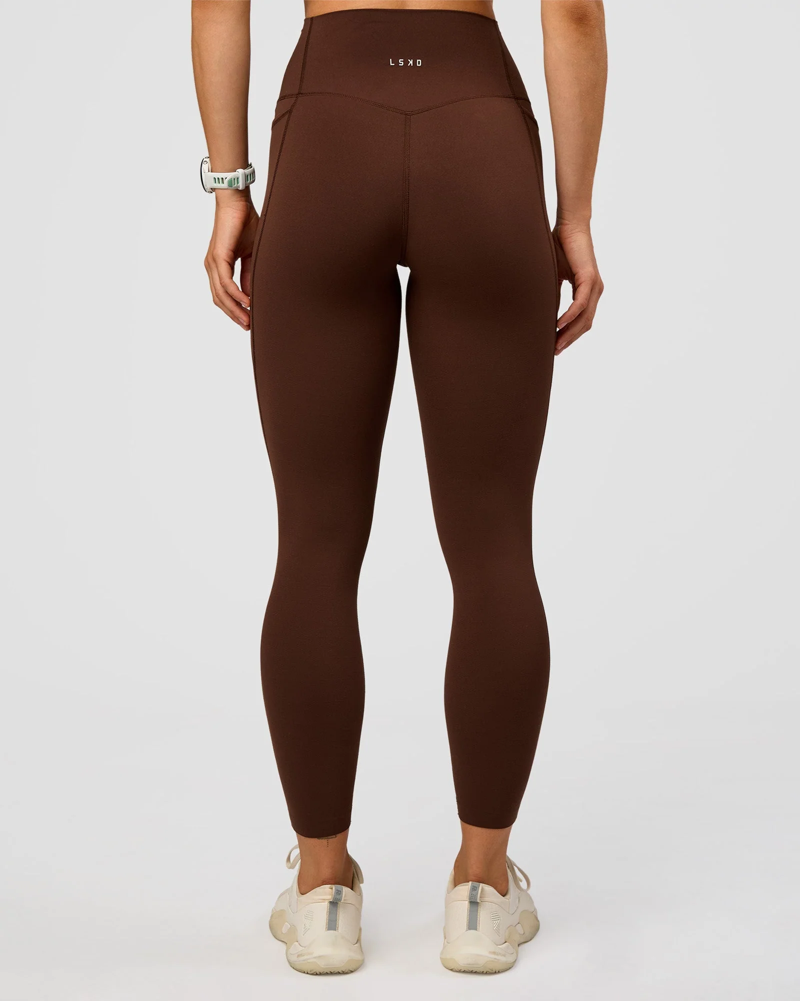 Elixir Ultra High-Rise 7/8 Legging Pockets - Hot Chocolate - Image 4