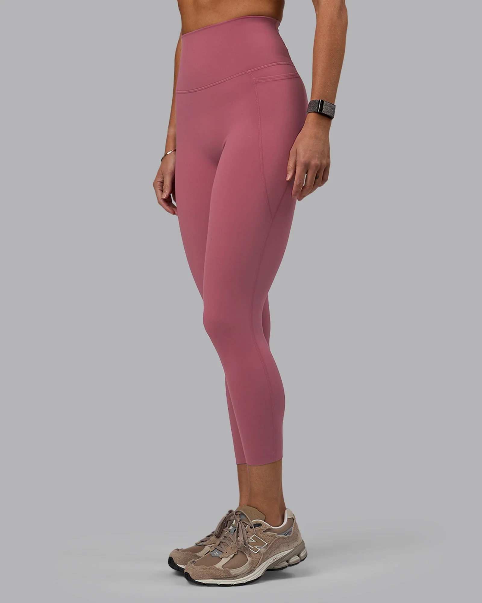 Elixir Ultra High-Rise 7/8 Legging Pockets - Mauve Haze - Image 2