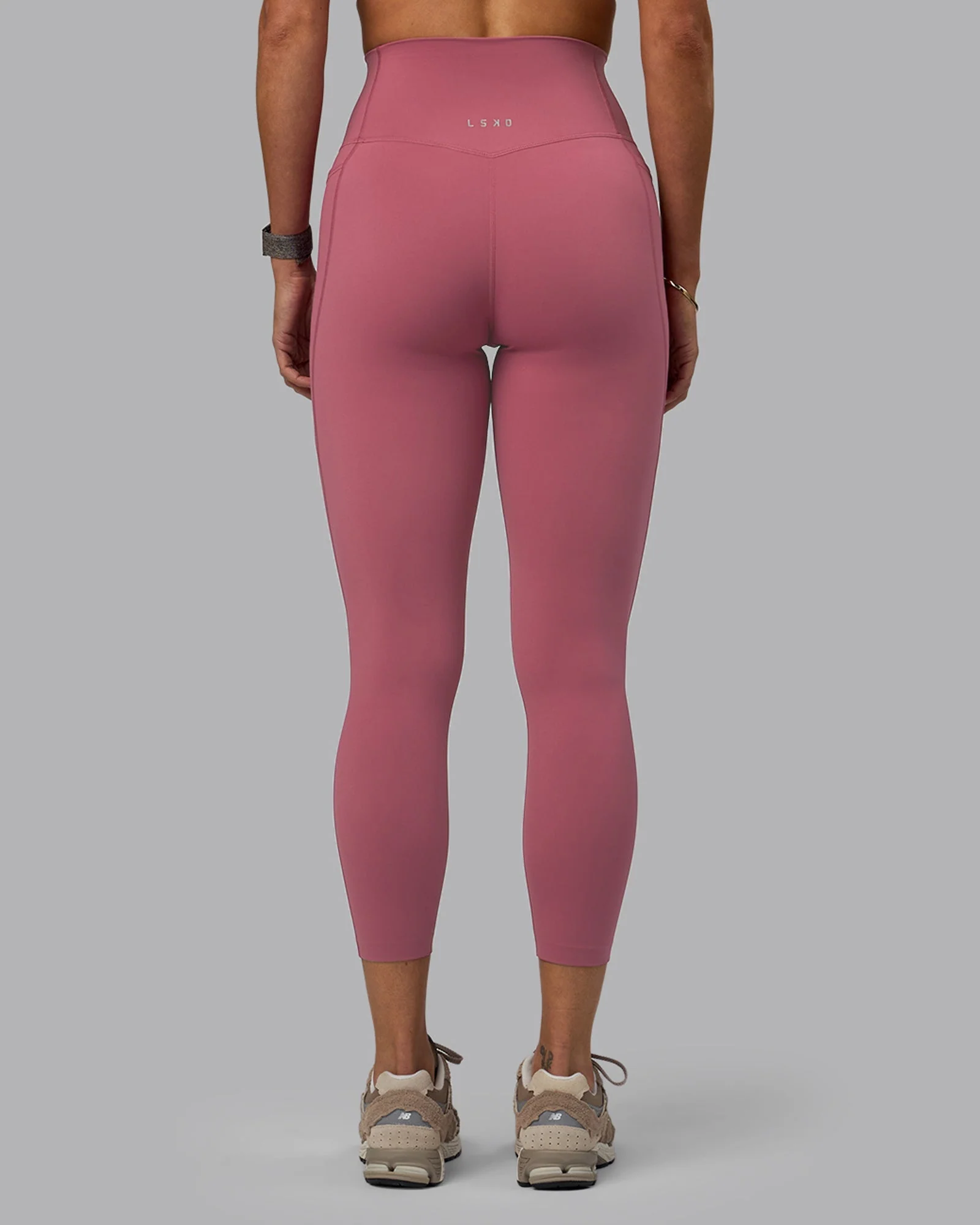 Elixir Ultra High-Rise 7/8 Legging Pockets - Mauve Haze - Image 3