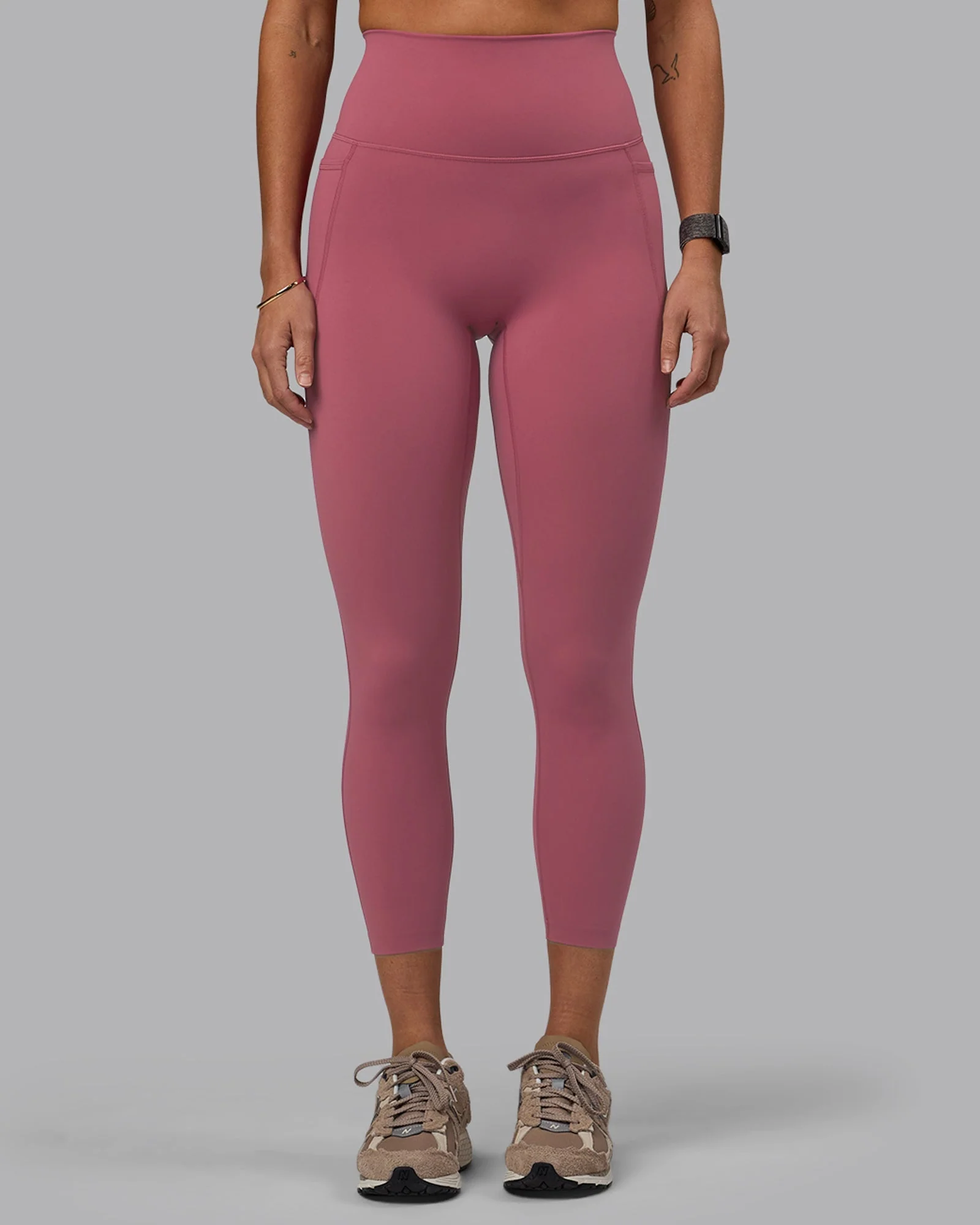 Elixir Ultra High-Rise 7/8 Legging Pockets - Mauve Haze - Image 8