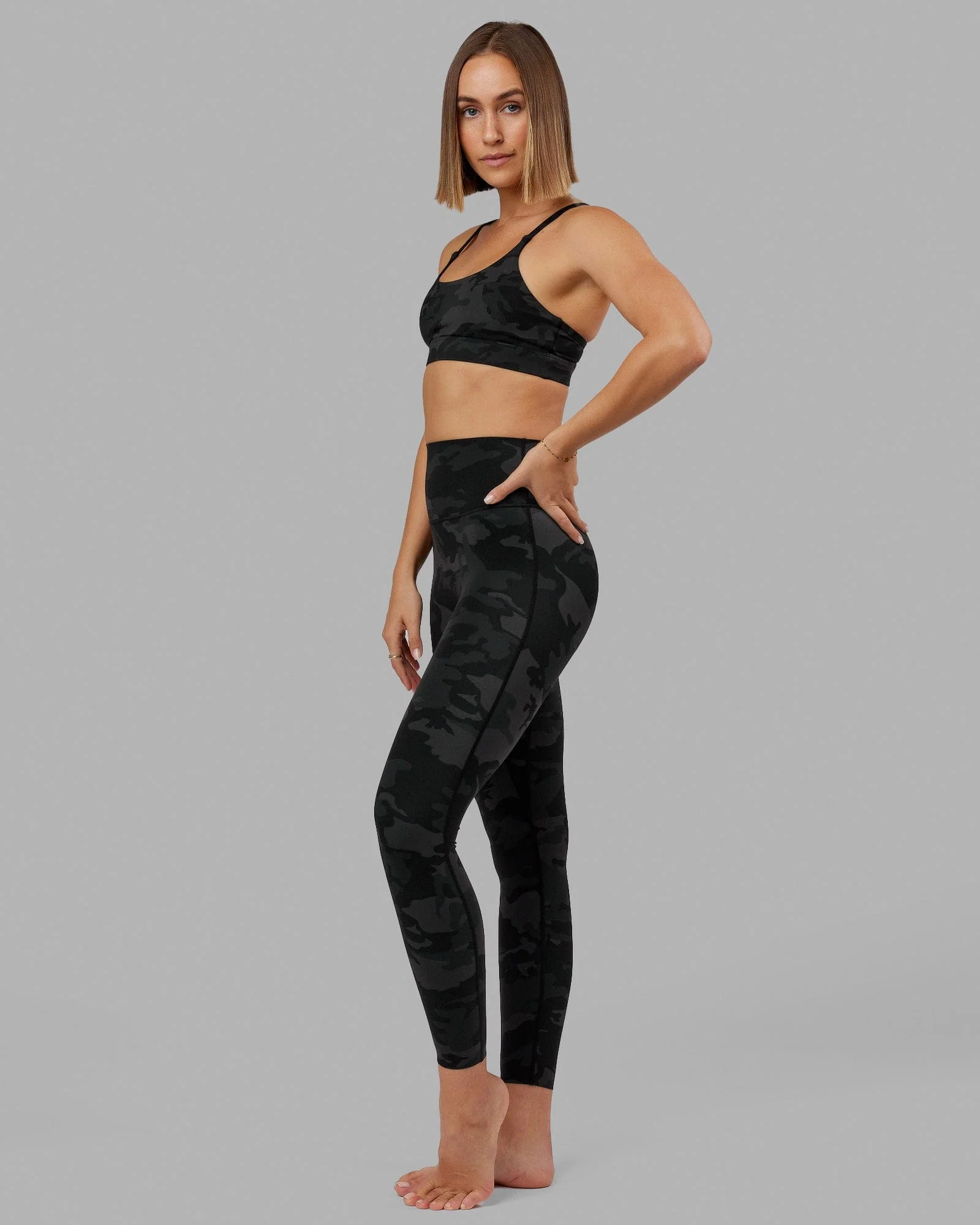 Elixir Ultra High-Rise Full Length Legging - Black Camo - Image 6