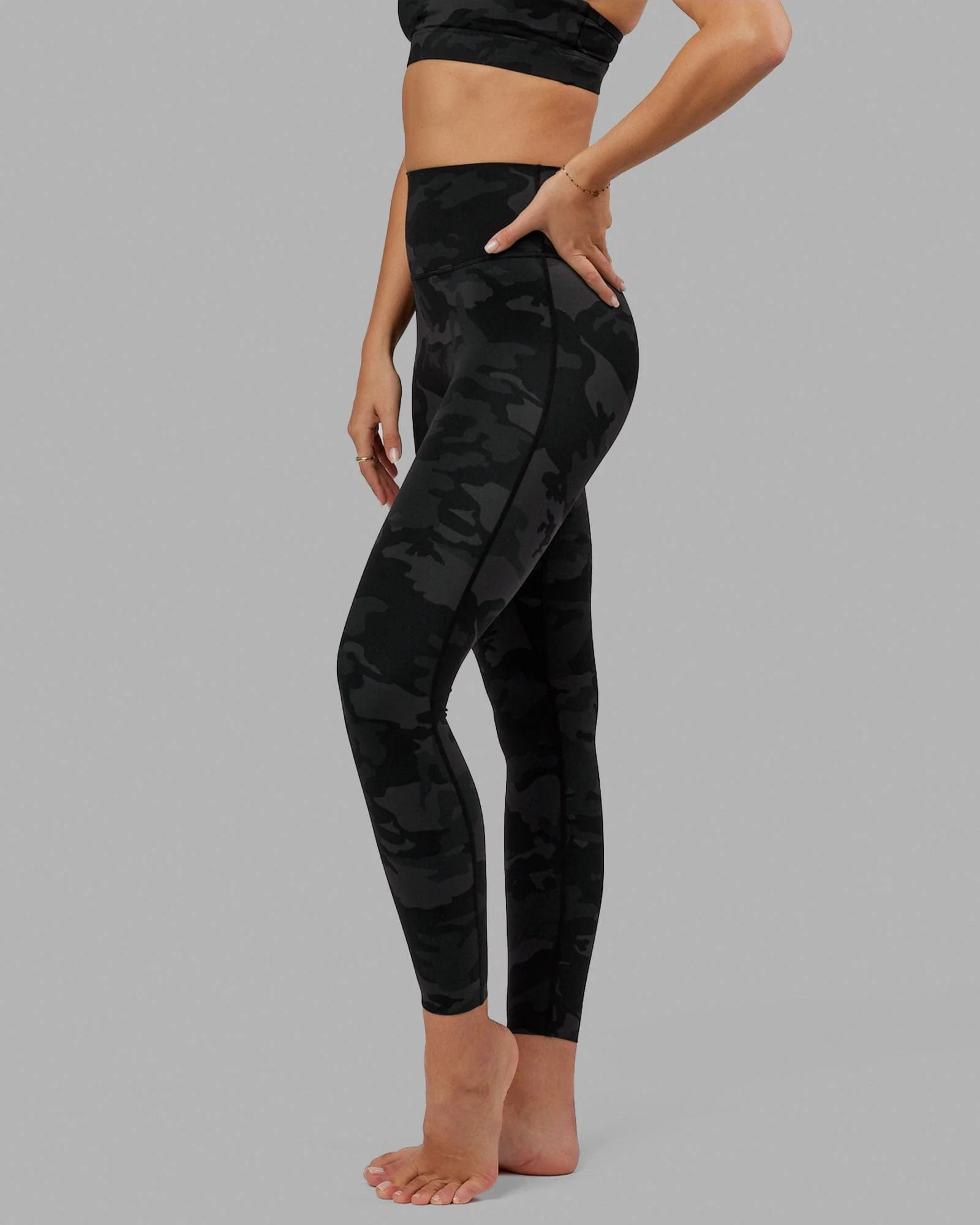 Elixir Ultra High-Rise Full Length Legging - Black Camo - Image 8