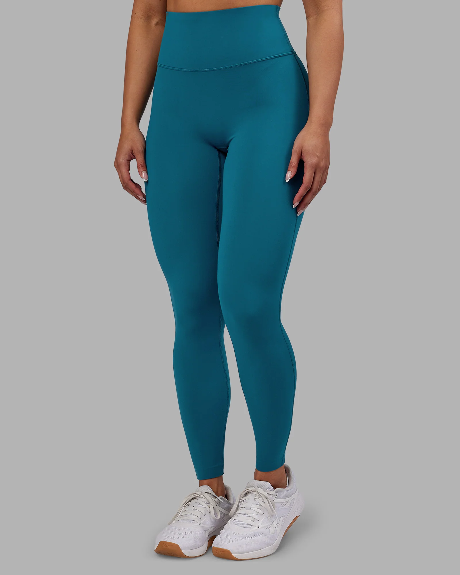 Elixir Ultra High-Rise Full Length Legging - Blue Coral - Image 2