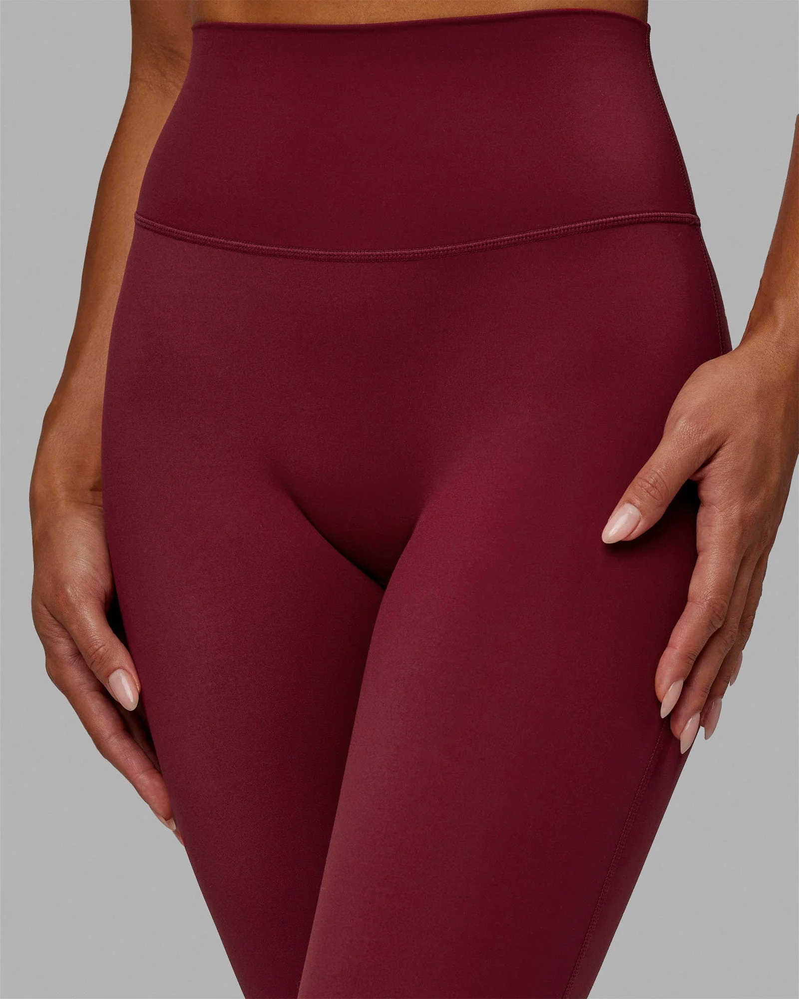 Elixir Ultra High-Rise Full Length Legging - Cranberry - Image 9