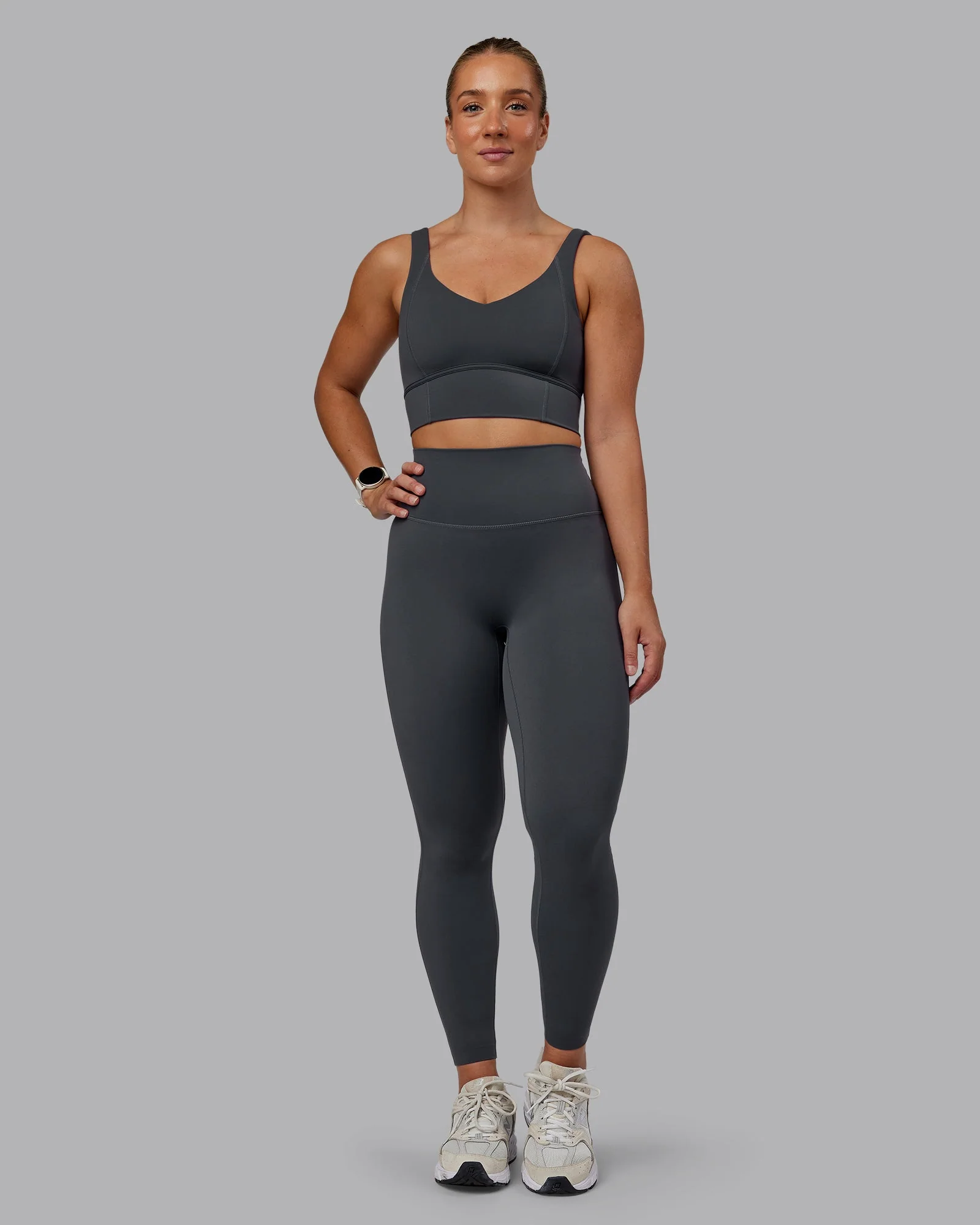 Elixir Ultra High-Rise Full Length Legging - Dark Storm