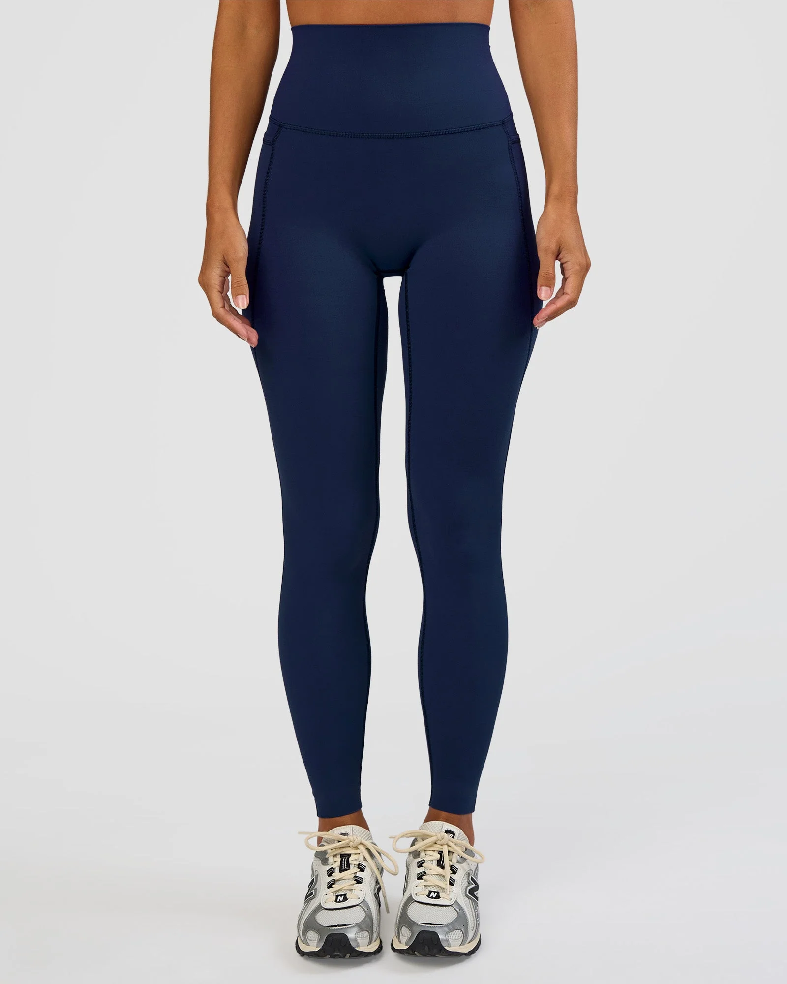 Elixir Ultra High-Rise Full Length Legging Pockets - Future Navy - Image 5