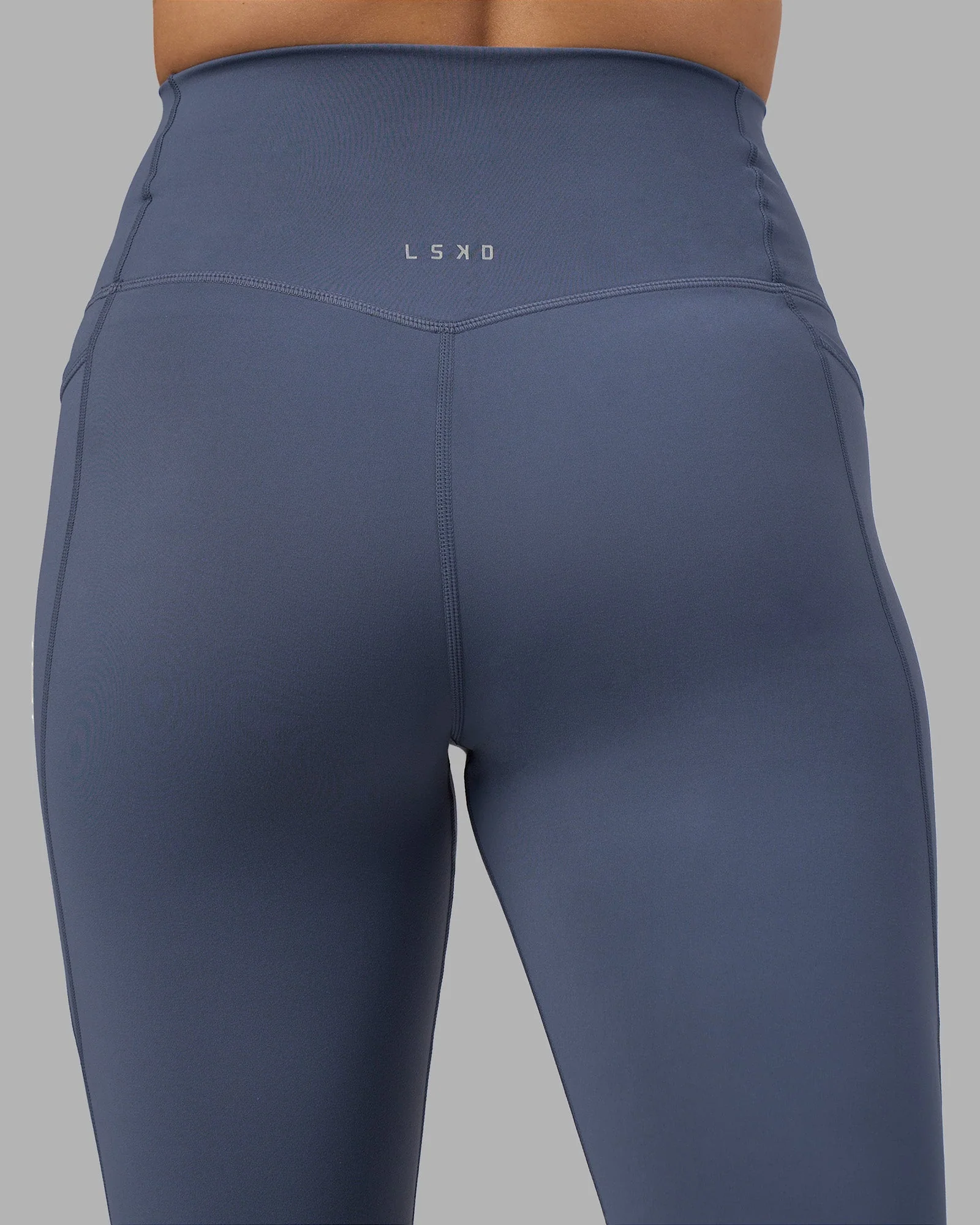Elixir Ultra High-Rise Full Length Legging Pockets - Night Shadow - Image 9