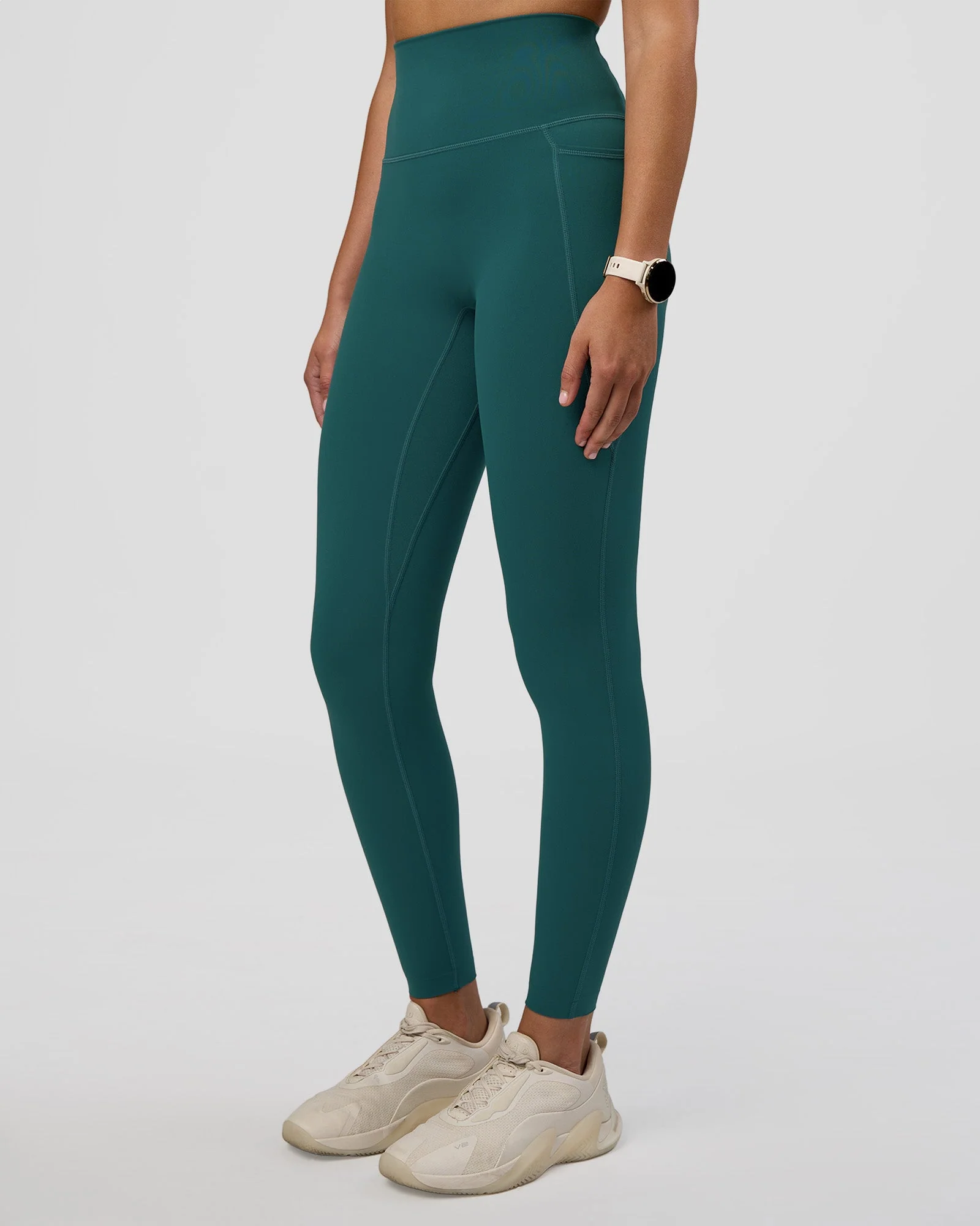 Elixir Ultra High-Rise Full Length Legging Pockets - Transformative Teal