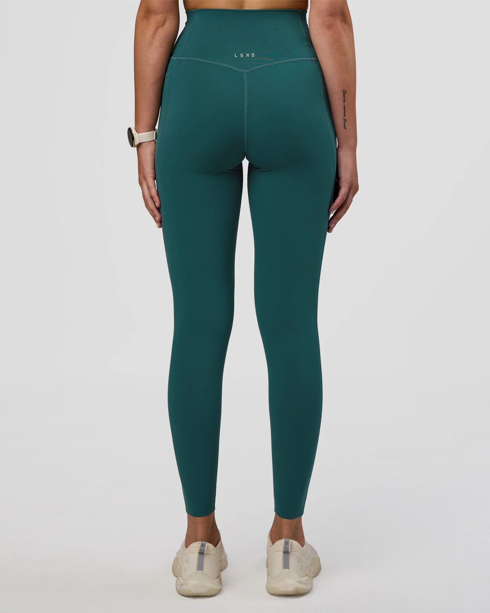 Elixir Ultra High-Rise Full Length Legging Pockets - Transformative Teal - Image 4