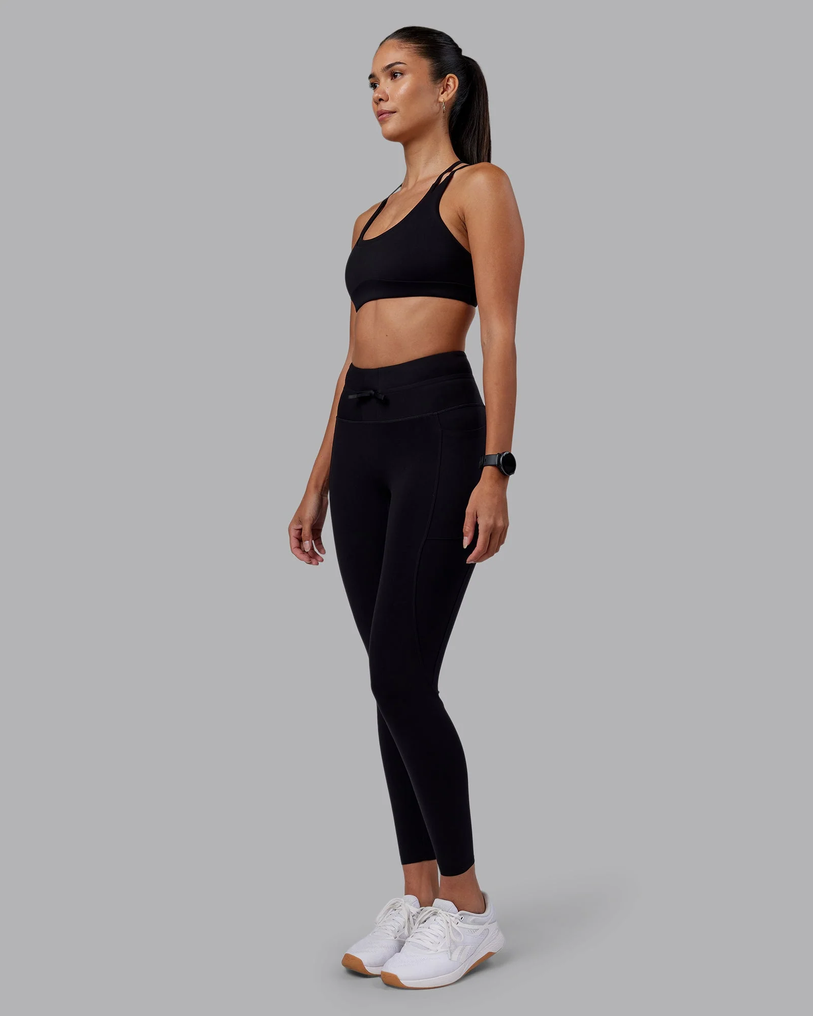 Empower Sports Bra - Black - Image 5