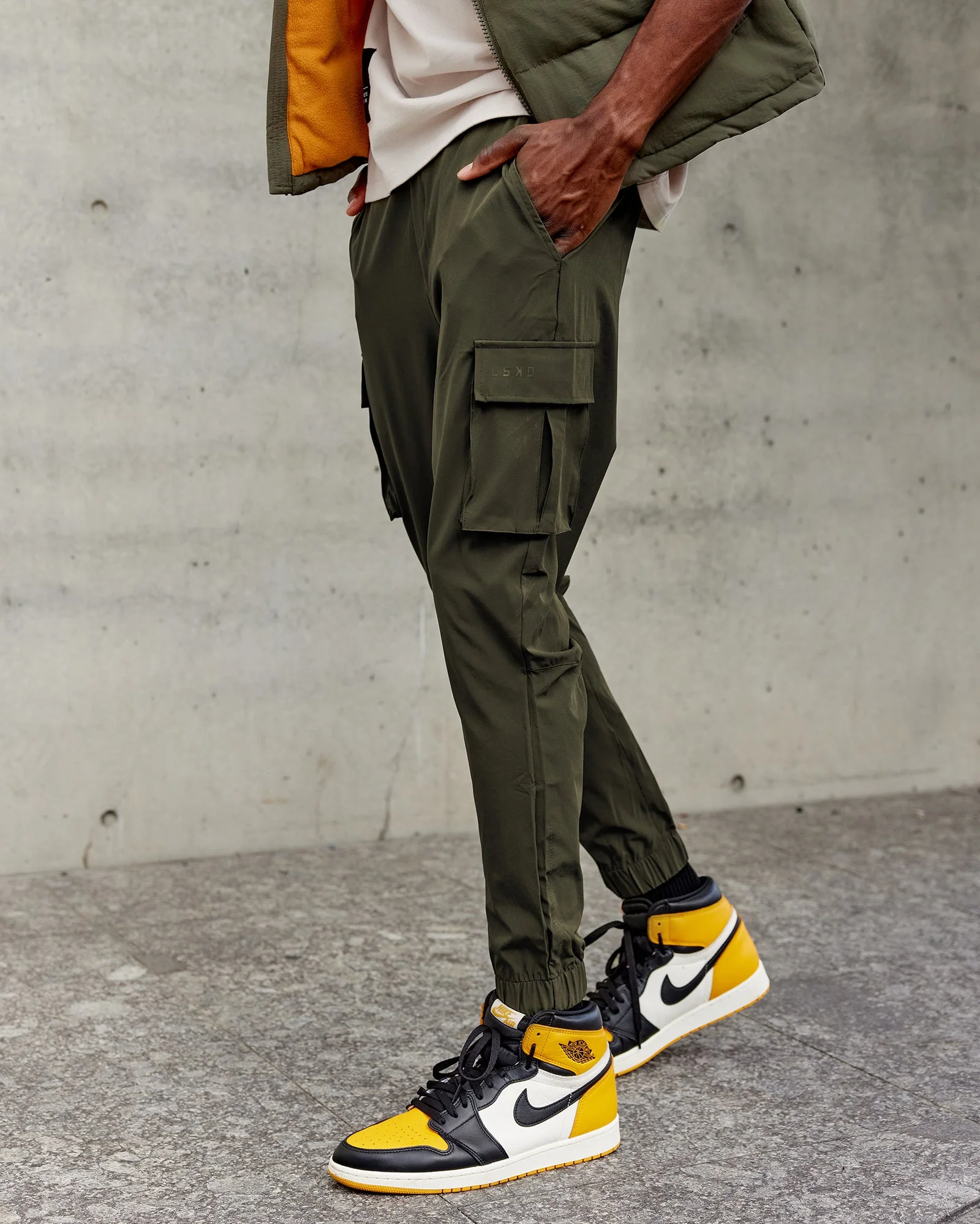 Energy Stretch Performance Cargo Jogger - Forest Night