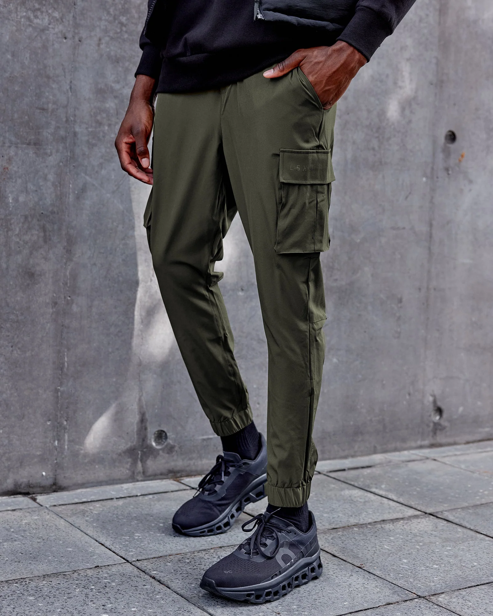 Energy Stretch Performance Cargo Jogger - Forest Night - Image 6