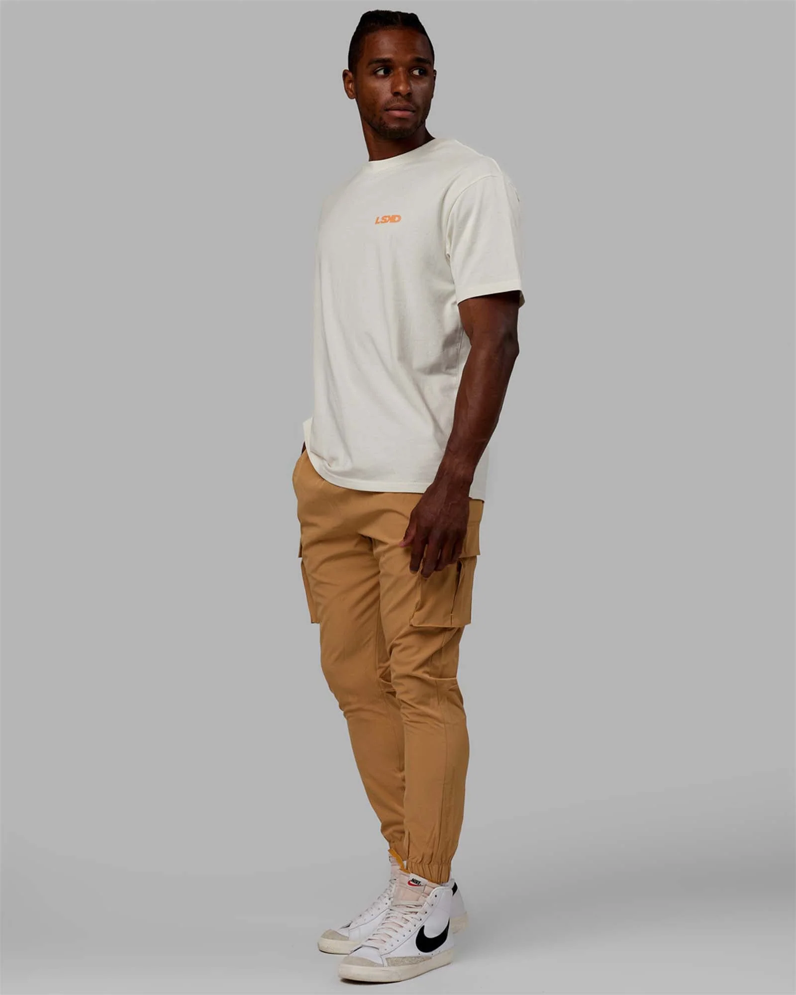 Energy Stretch Performance Cargo Jogger - Latte - Image 6