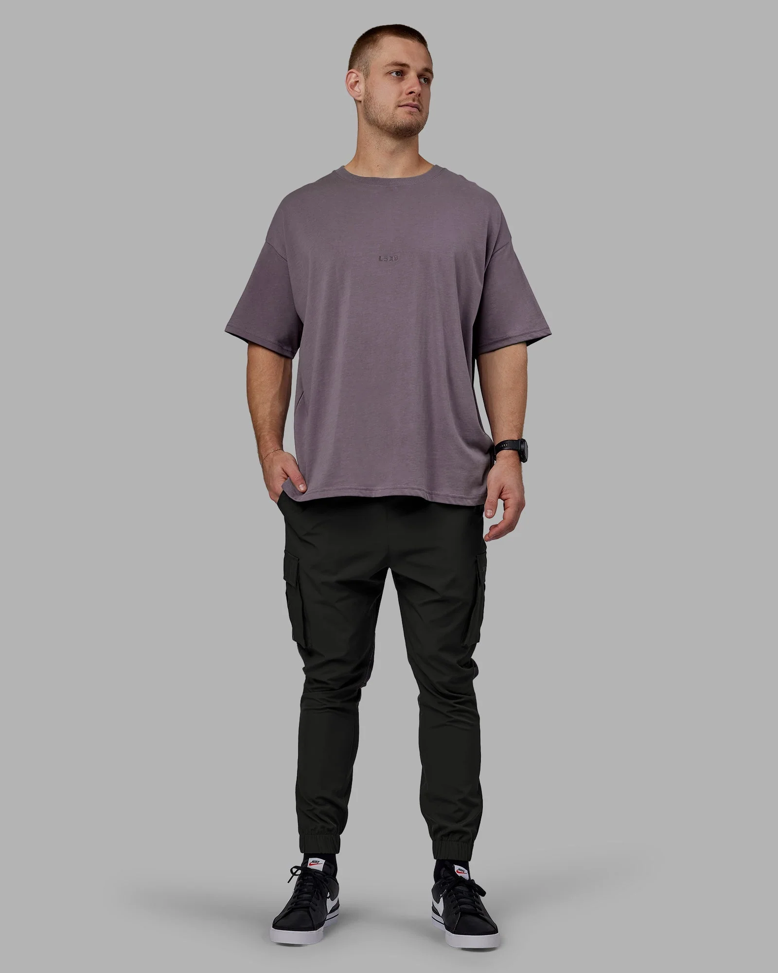 Energy Stretch Performance Cargo Jogger - Pirate Black - Image 2