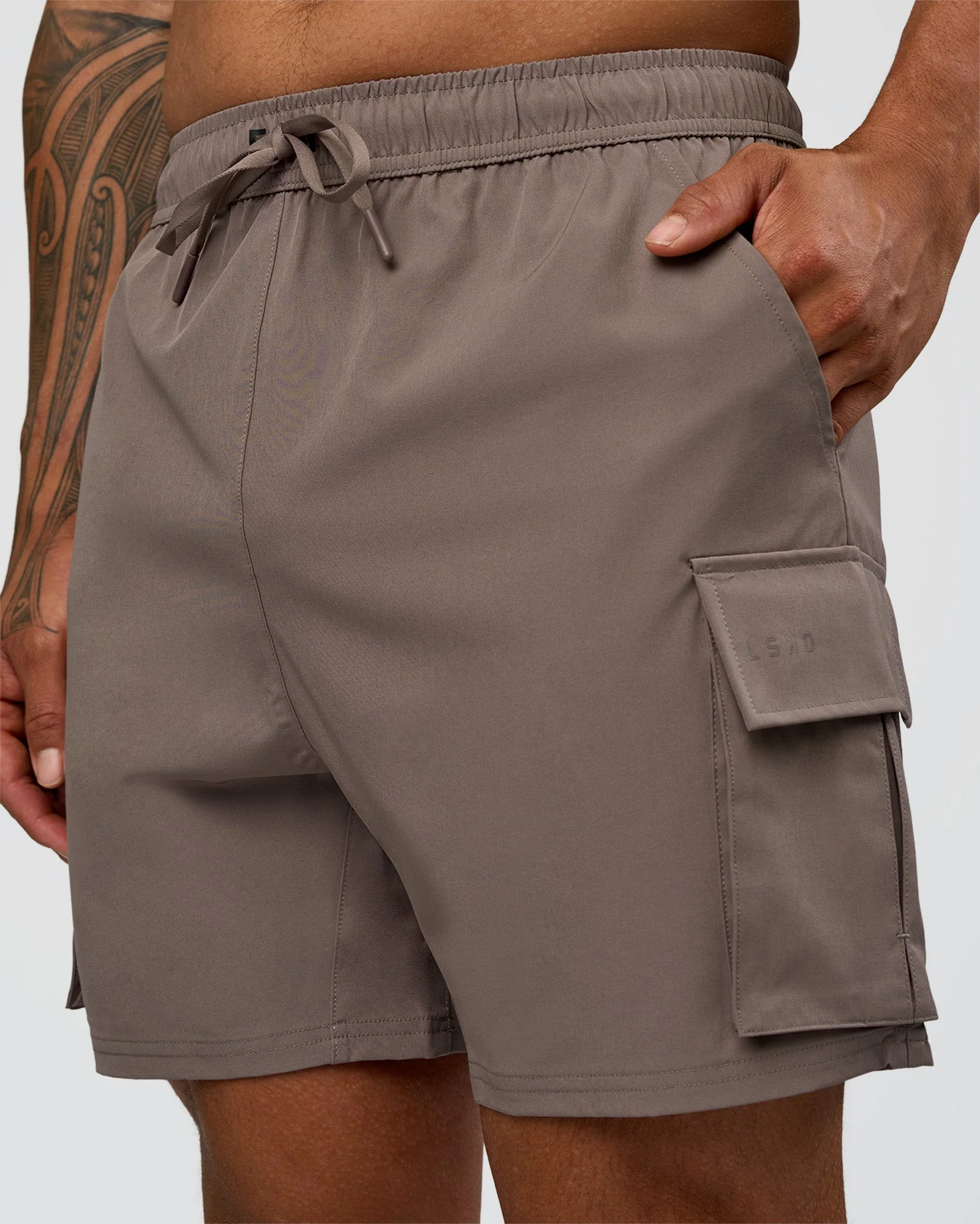 Energy Stretch 6" Performance Cargo Short - Iron - Image 2