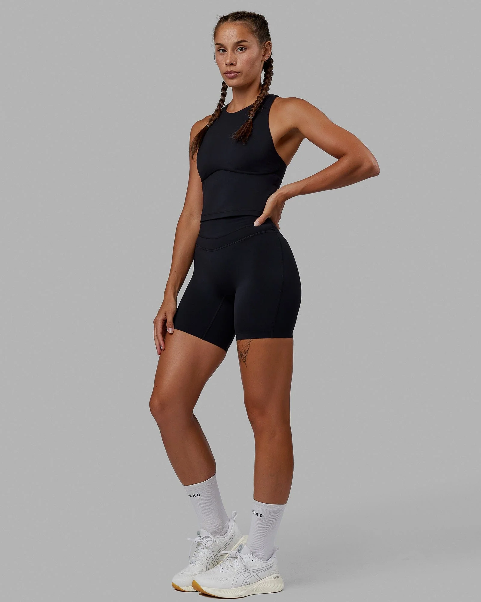 Enhance Ultra High-Rise 6" Short - Black - Image 3