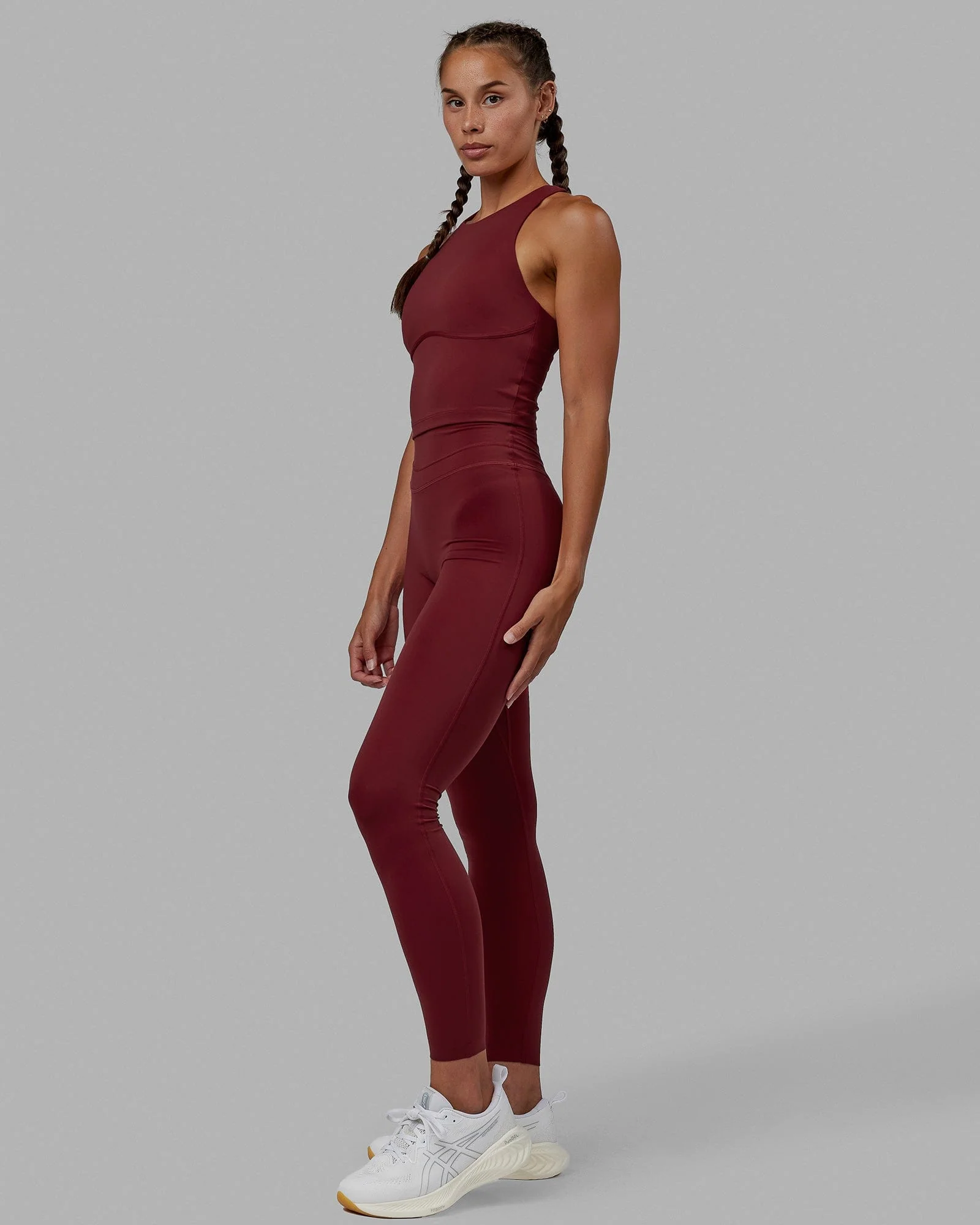 Enhance Ultra High-Rise Tall Legging - Cranberry - Image 5