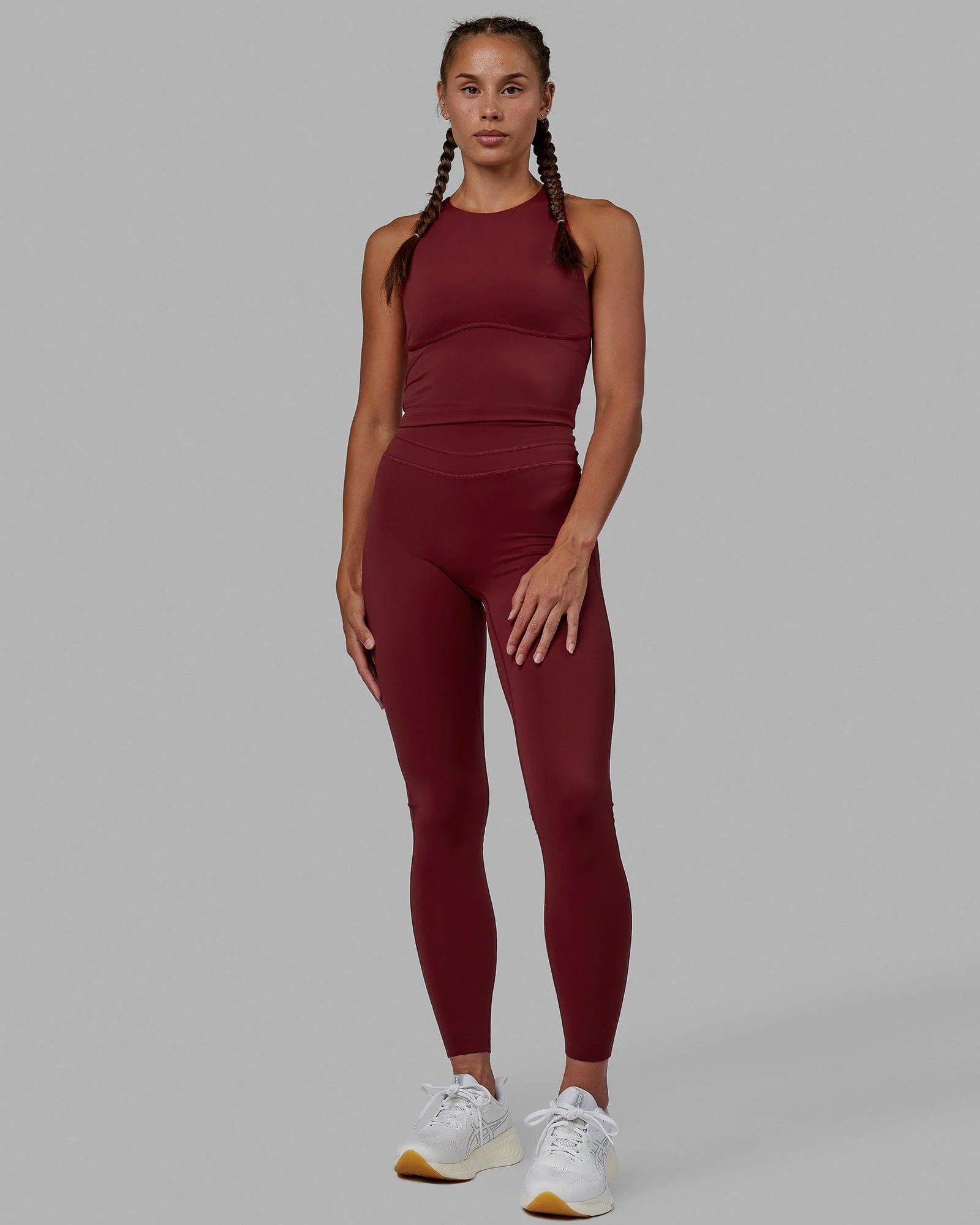 Enhance Ultra High-Rise Tall Legging - Cranberry - Image 8