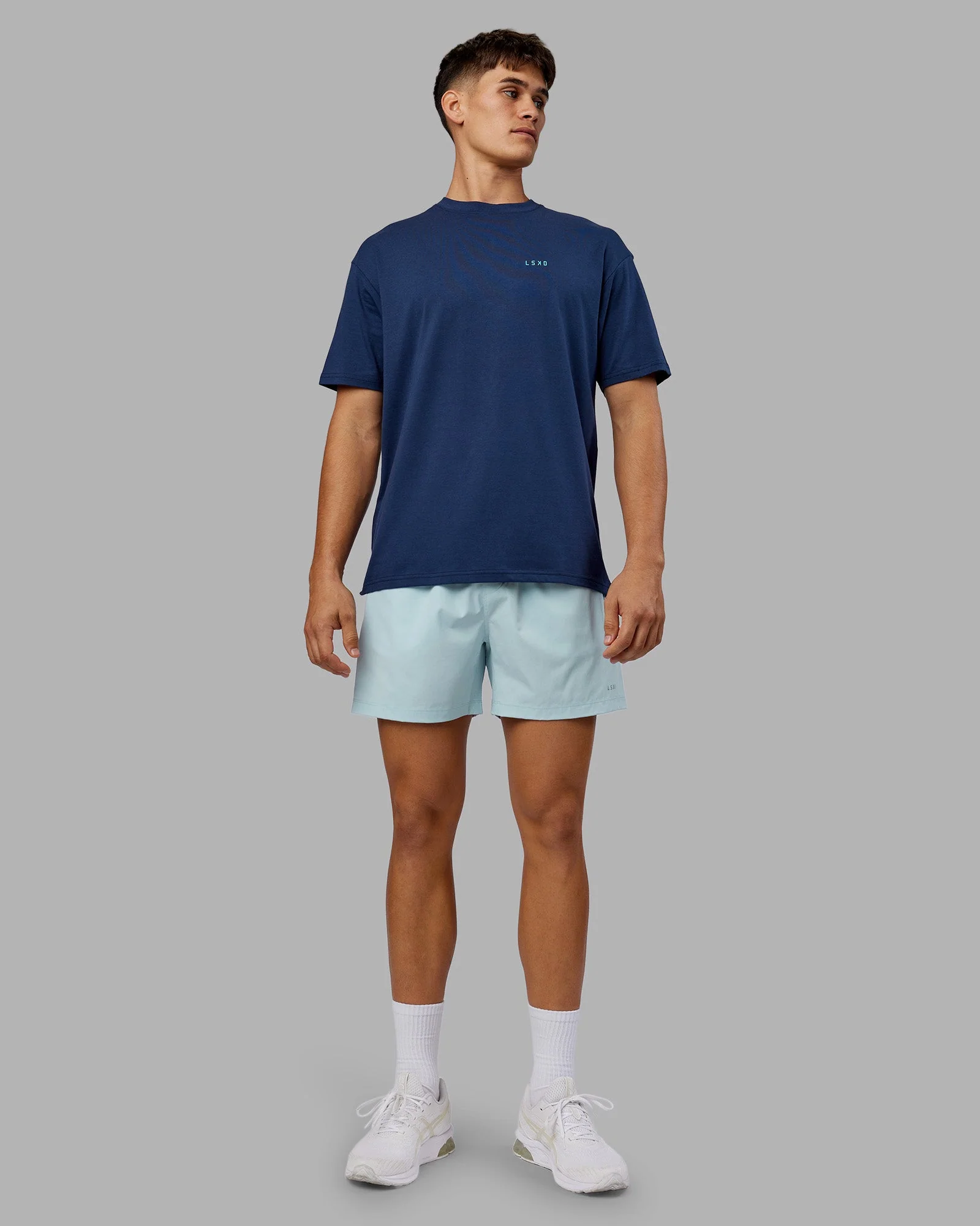 Enjoy the Journey Value Series FLXCotton Tee Oversize - Future Navy-Blue Atoll - Image 13