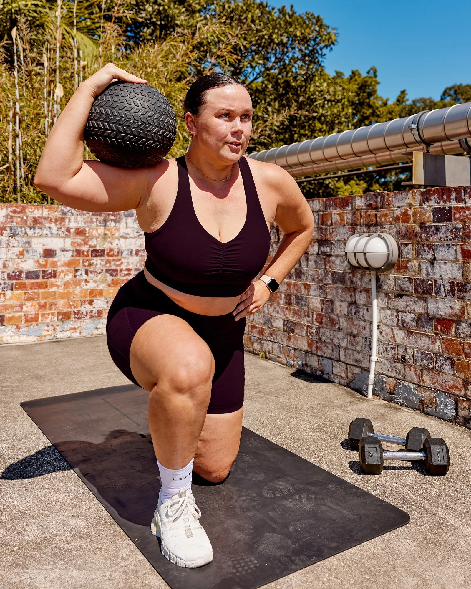 Evoke Sports Bra - Mulberry - Image 4