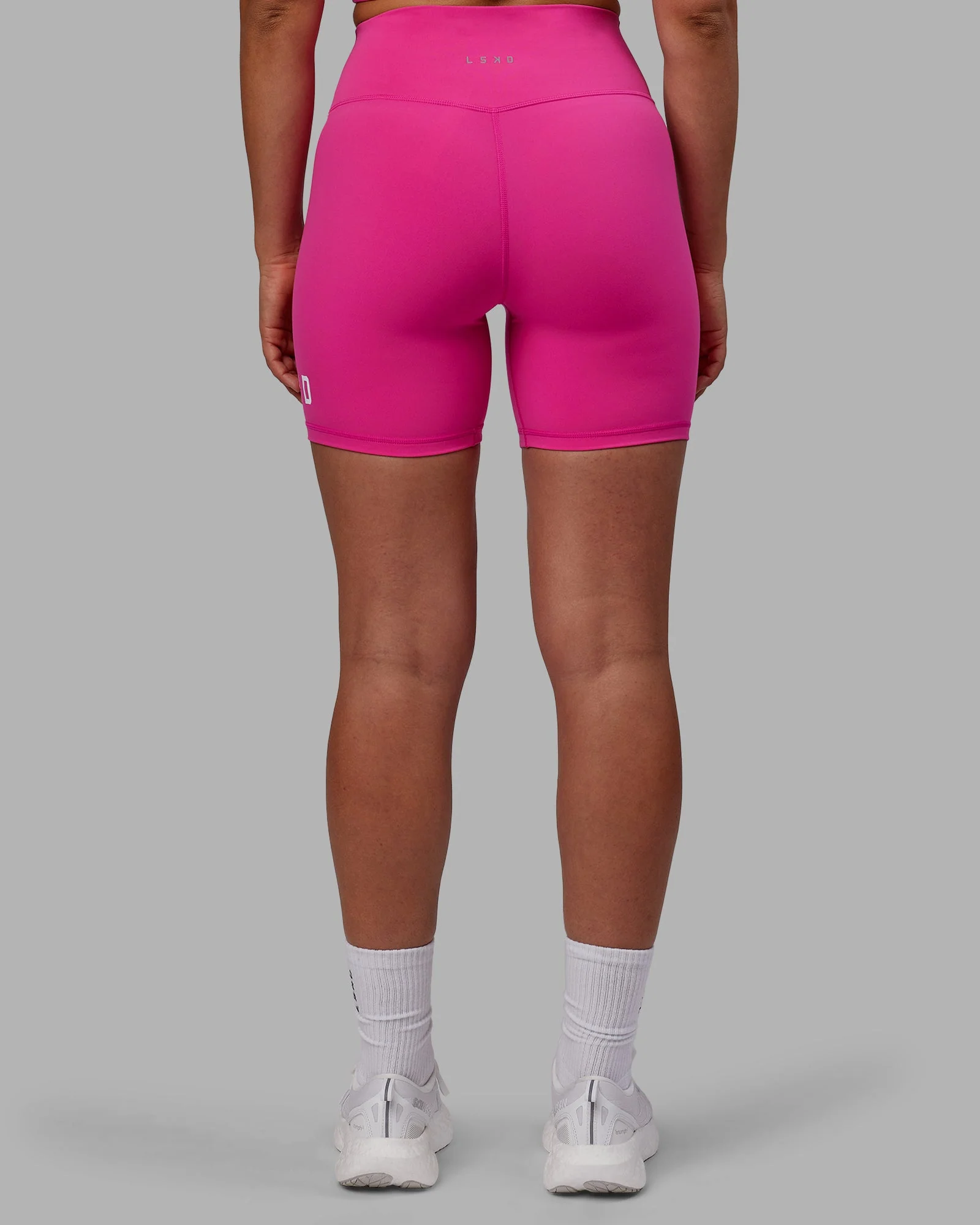 Evolved Ultra High-Rise 6" Short - Fuchsia Pink-White - Image 4