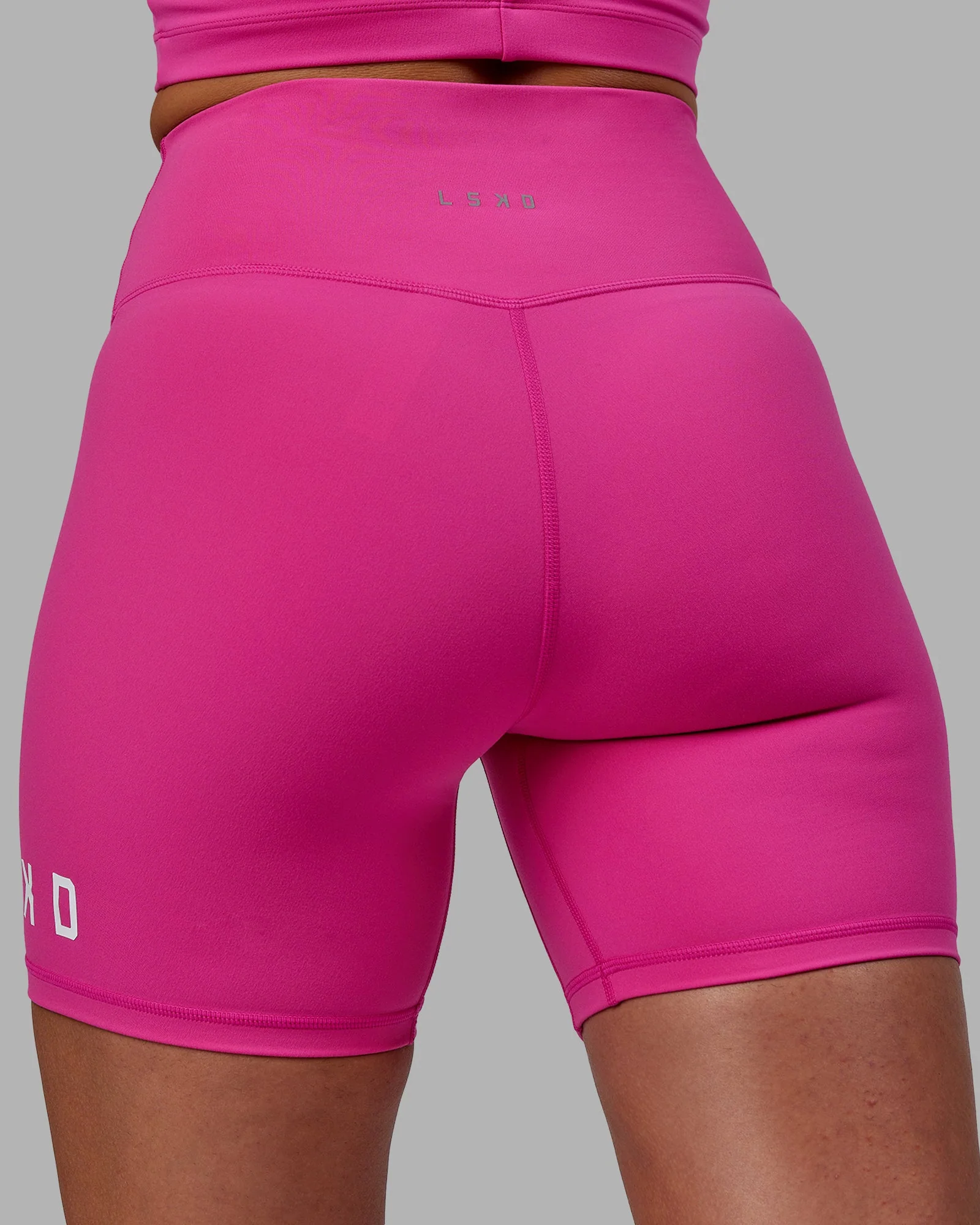 Evolved Ultra High-Rise 6" Short - Fuchsia Pink-White - Image 7