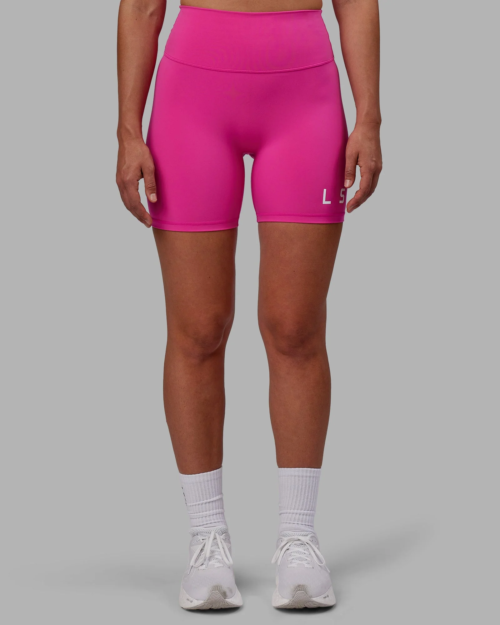 Evolved Ultra High-Rise 6" Short - Fuchsia Pink-White - Image 8
