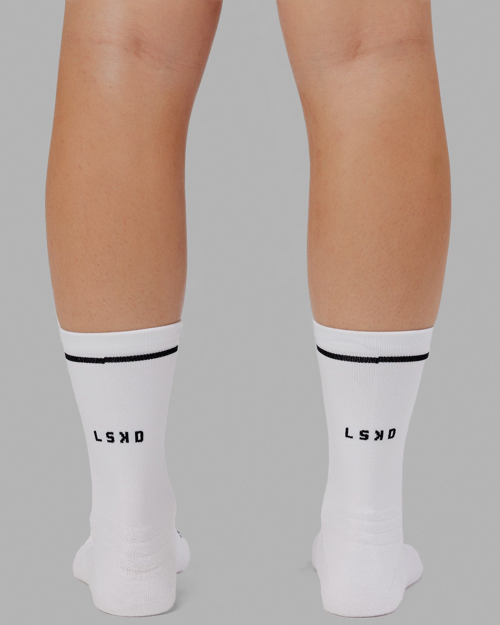 Fast Performance Crew Socks 2.0 - White-Black - Image 3