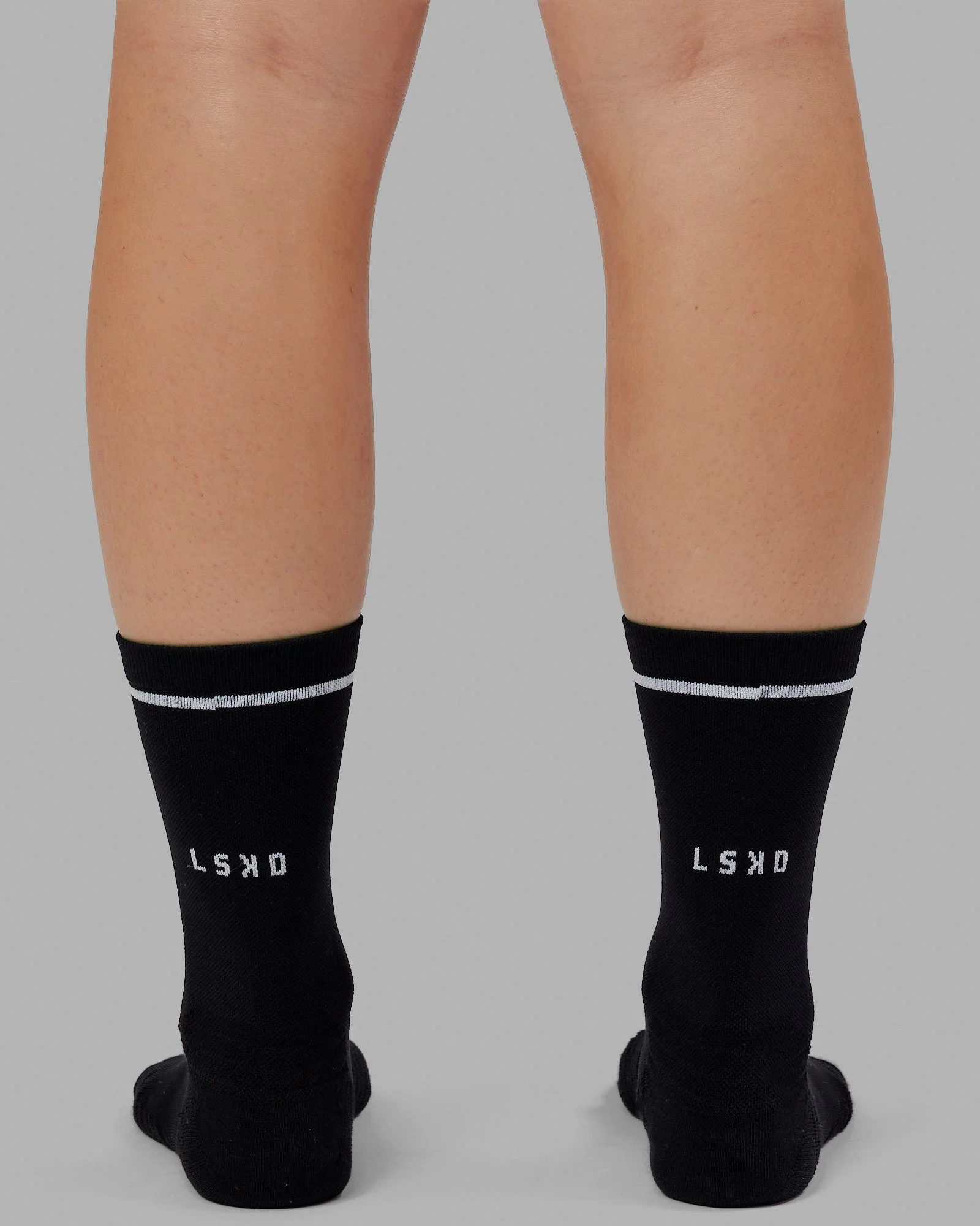Fast Performance Crew Socks - Black - Image 4