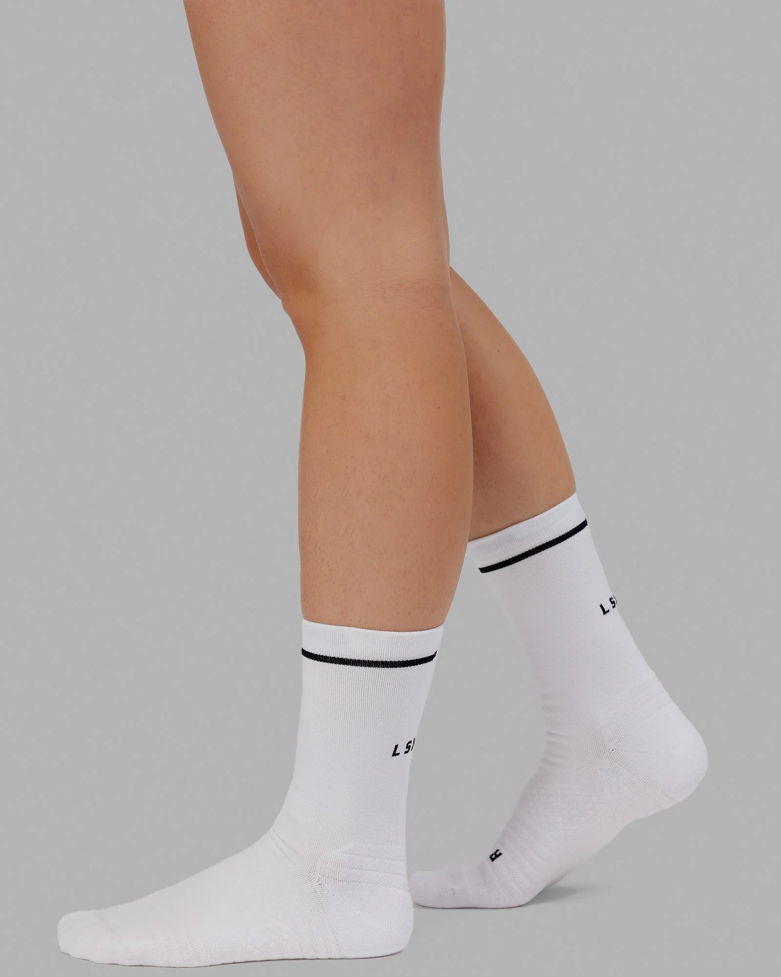 Fast Performance Crew Socks - White - Image 2