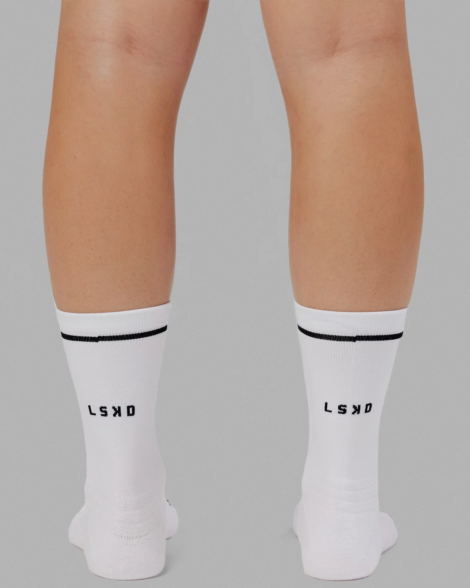 Fast Performance Crew Socks - White - Image 4