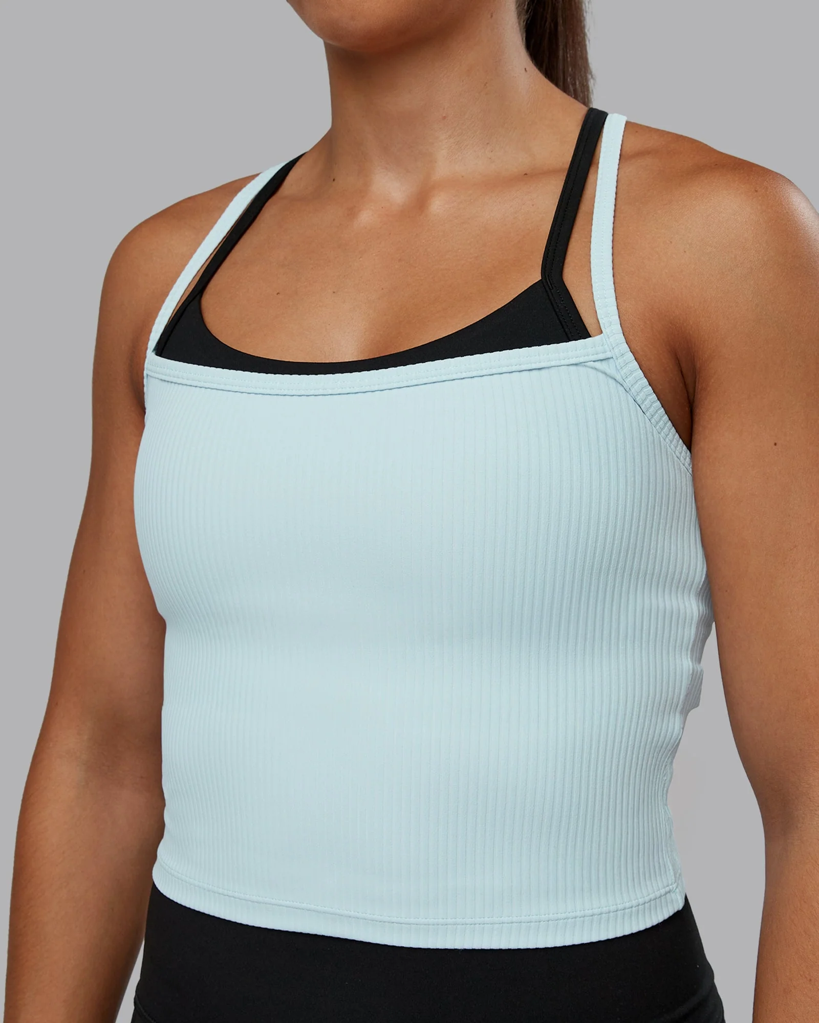 Flame Ribbed Tank - Skyride - Image 3