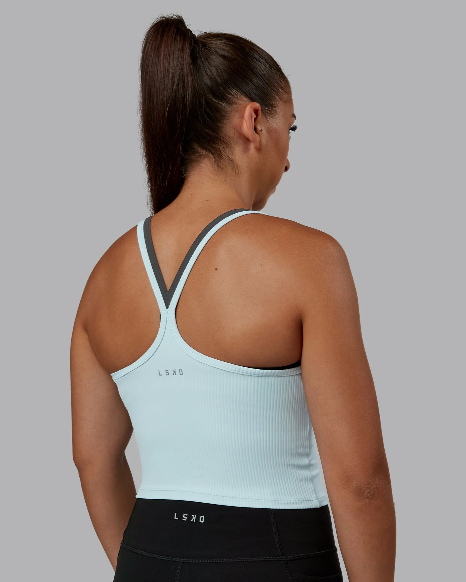 Flame Ribbed Tank - Skyride - Image 4