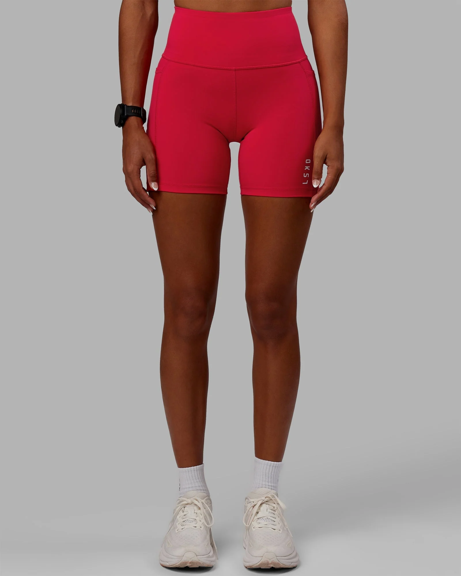 Flux Ultra High-Rise 6" Short Pockets - Scarlet - Image 7