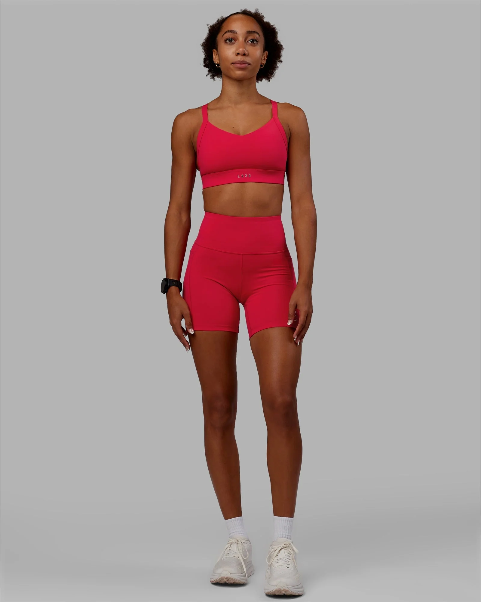Flux Ultra High-Rise 6" Short Pockets - Scarlet - Image 8