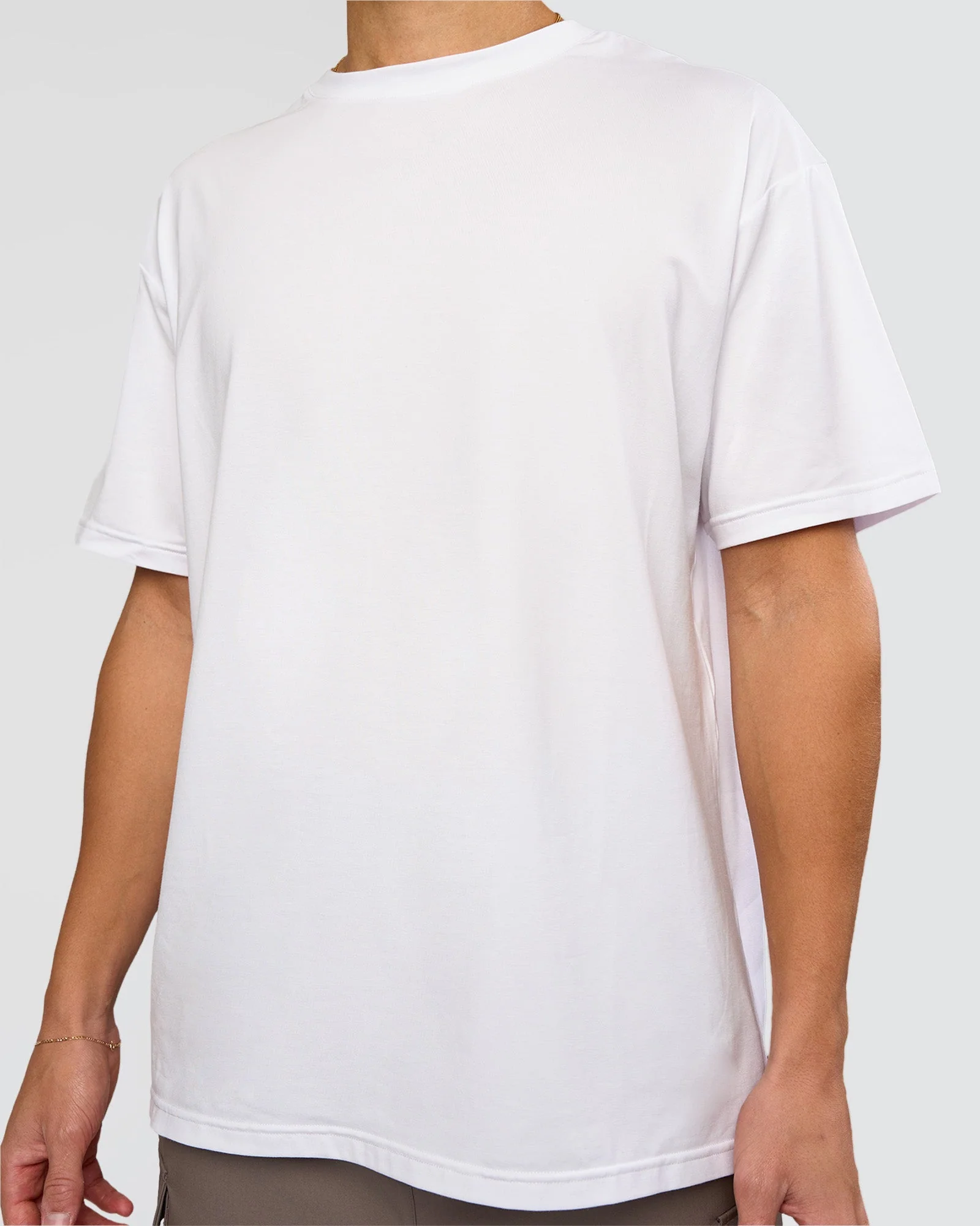 Forever EffortlessTech Tee - White - Image 4