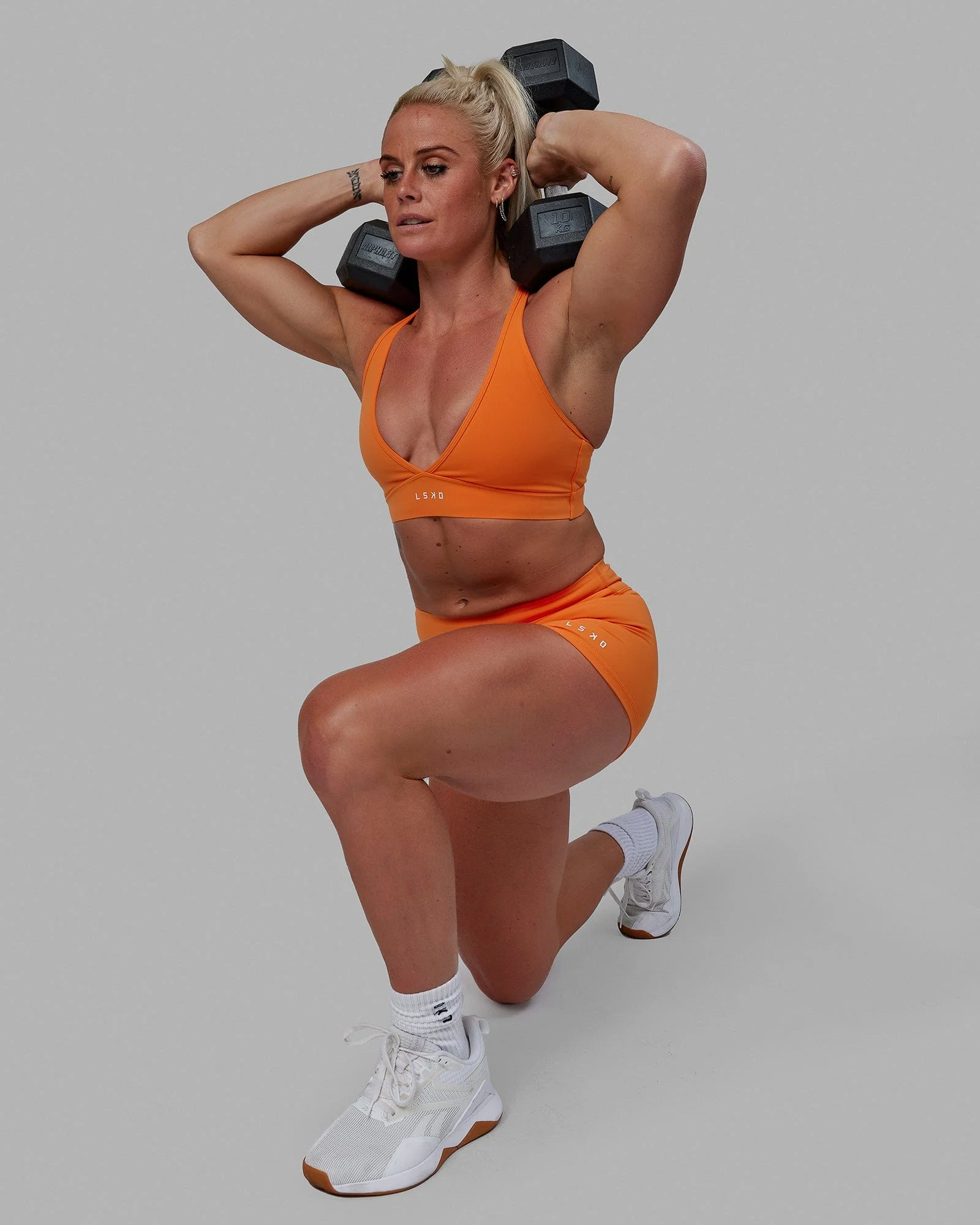 Stamina Form Sports Bra - Melon - Image 6