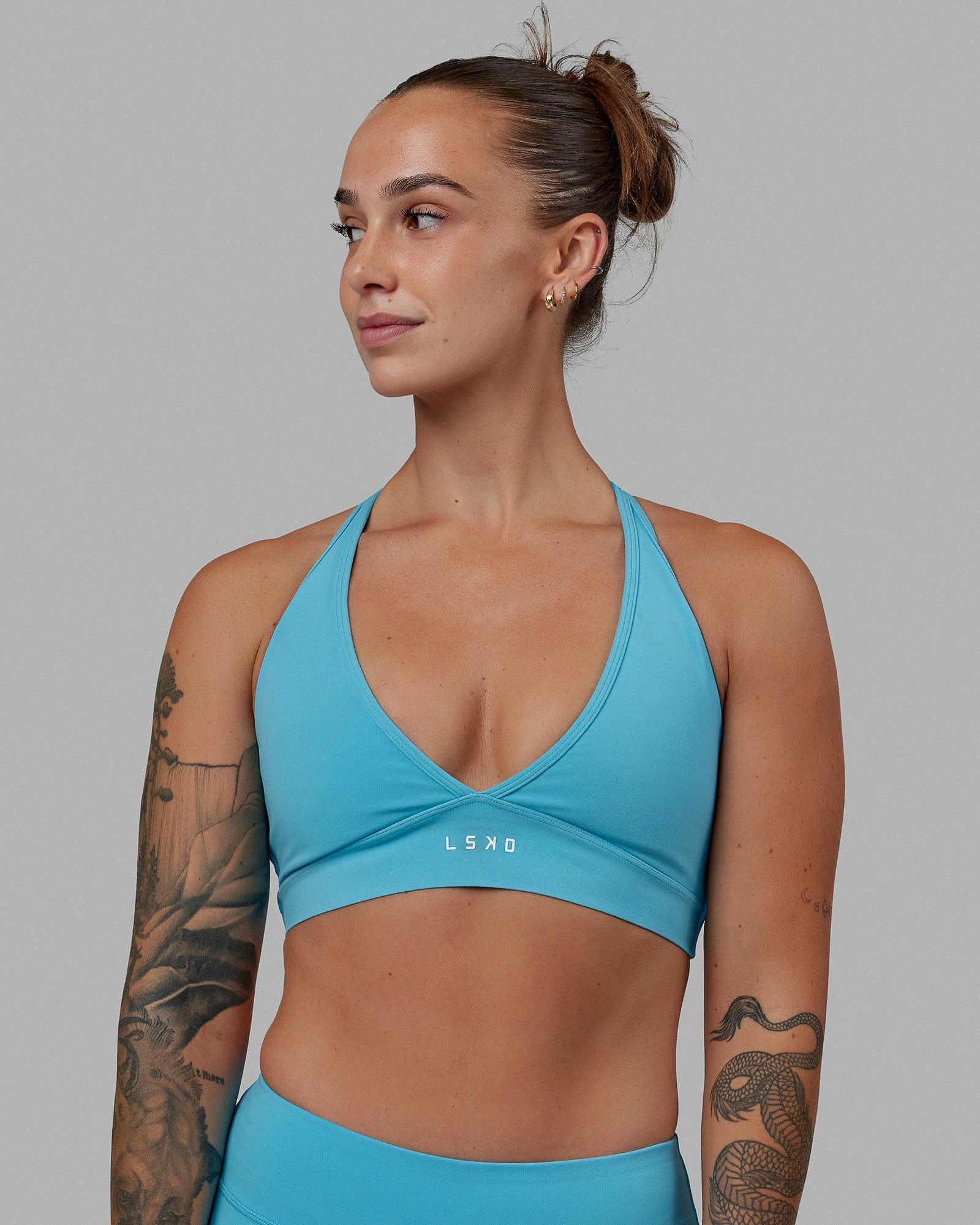 Stamina Form Sports Bra - Pacific Blue - Image 3