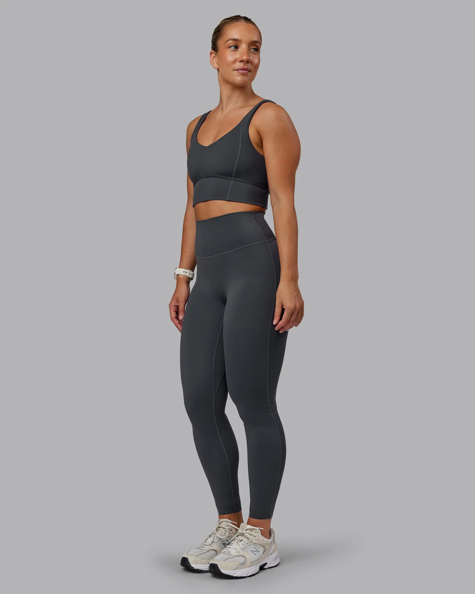 Function Longline Sports Bra - Dark Storm - Image 3