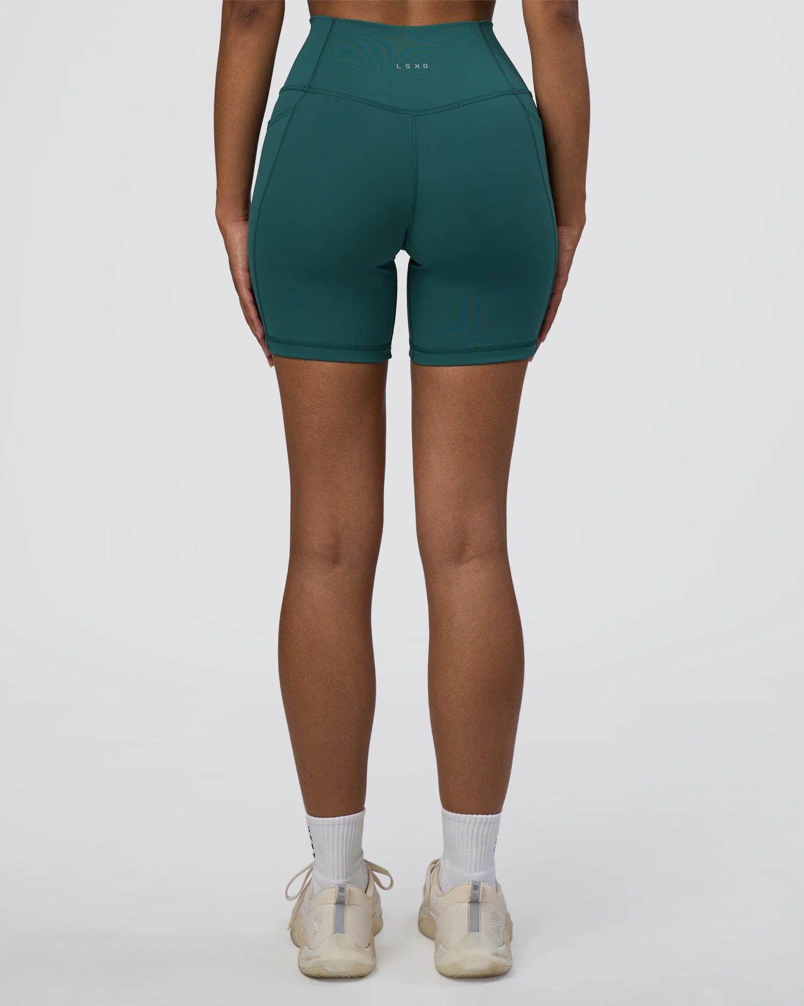 Fusion High-Rise 6" Short Pockets - Transformative Teal - Image 5