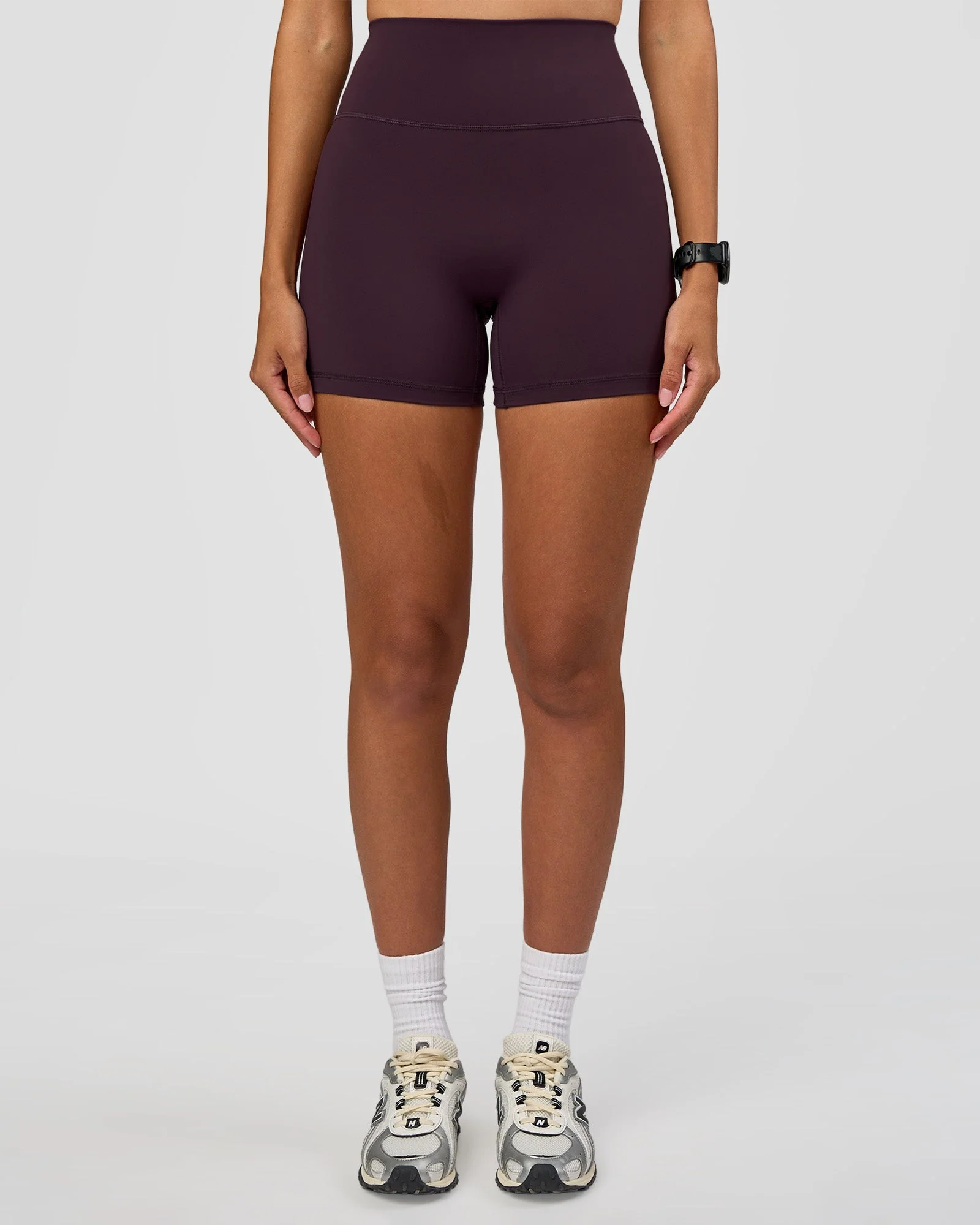 Fusion Ultra High-Rise 4" Short - Midnight Plum - Image 3